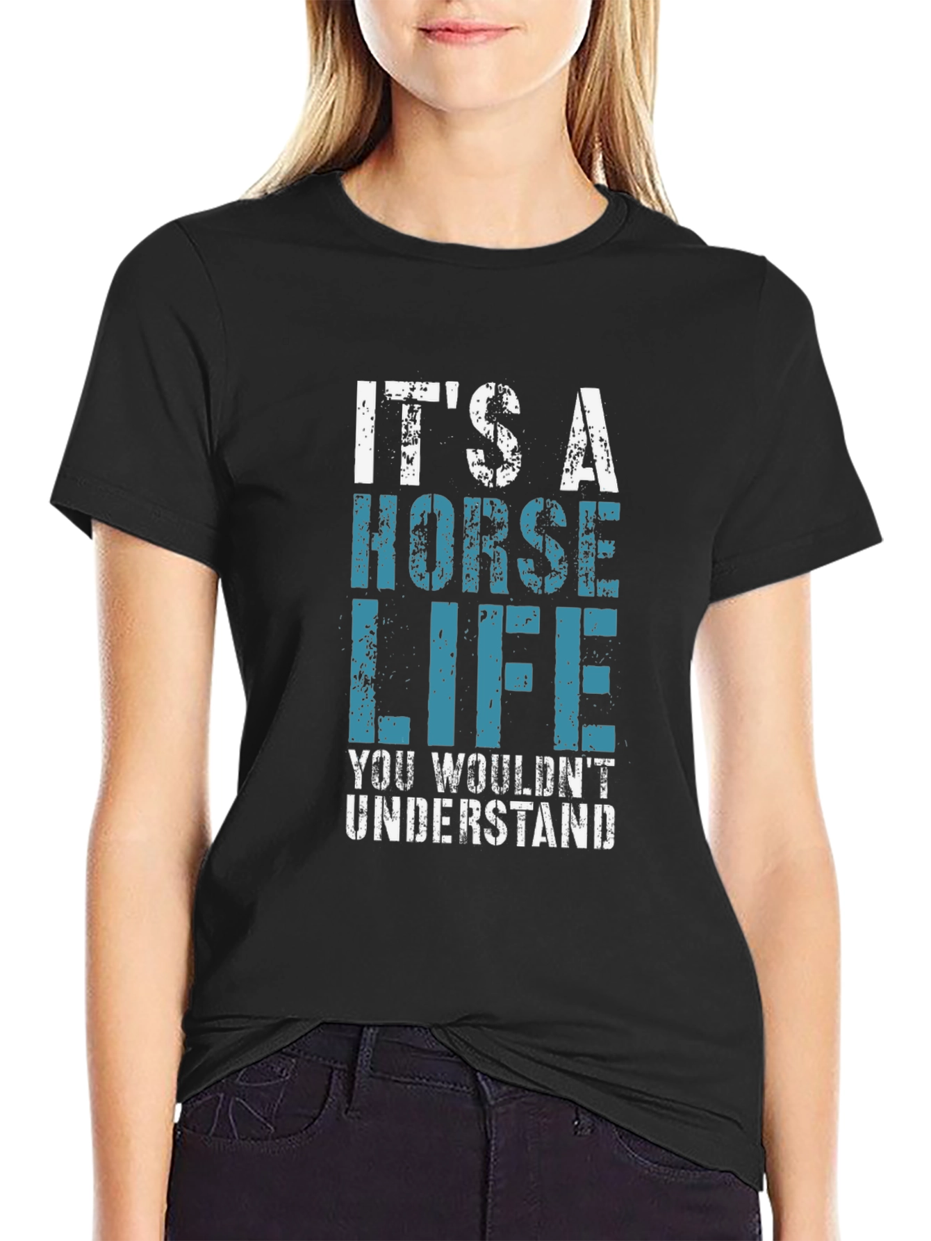Its A Horse Life Mens T-Shirt