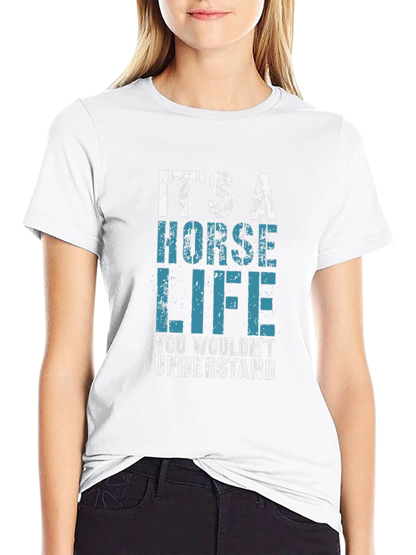 Its A Horse Life Mens T-Shirt