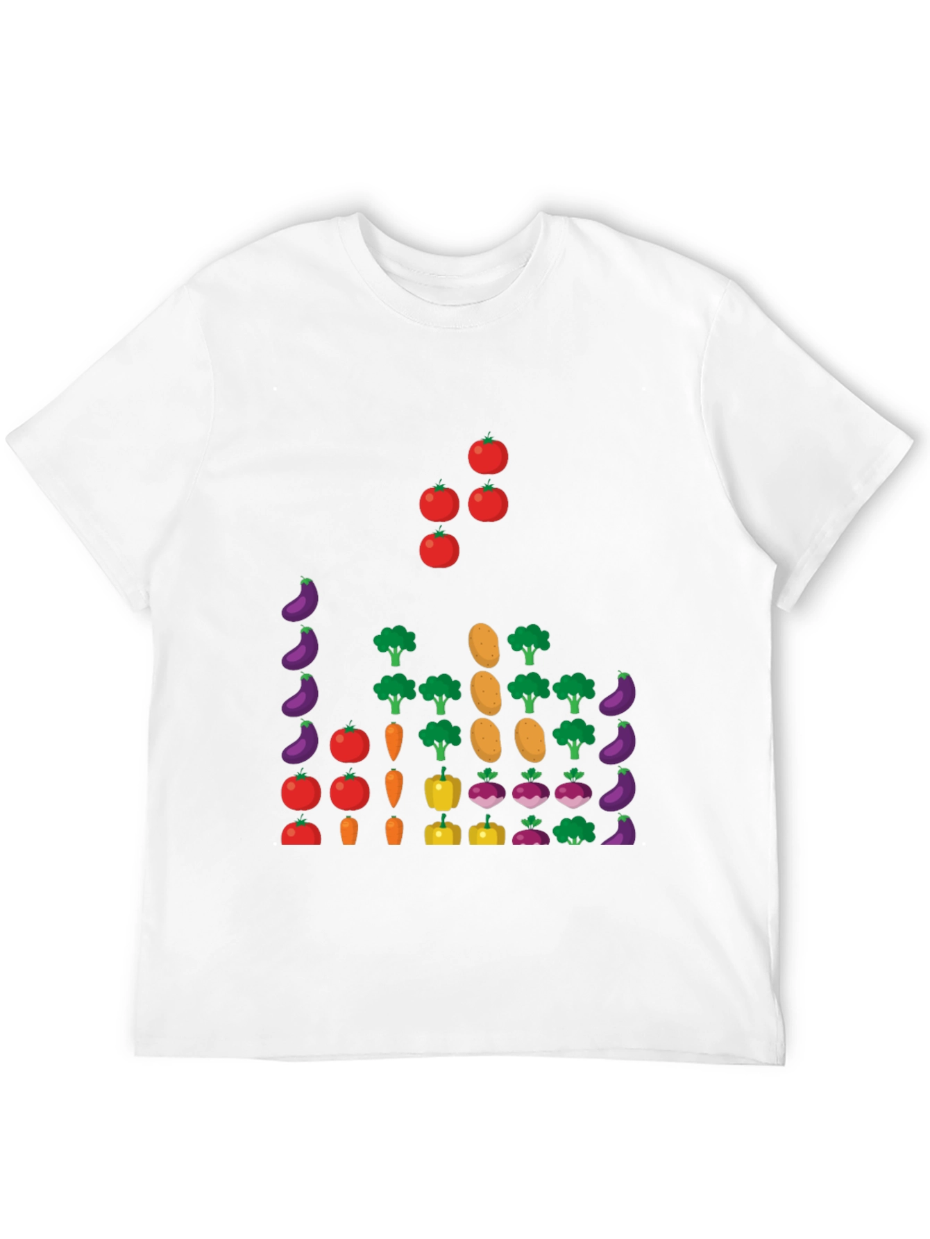 Vegetable Pattern T-Shirt