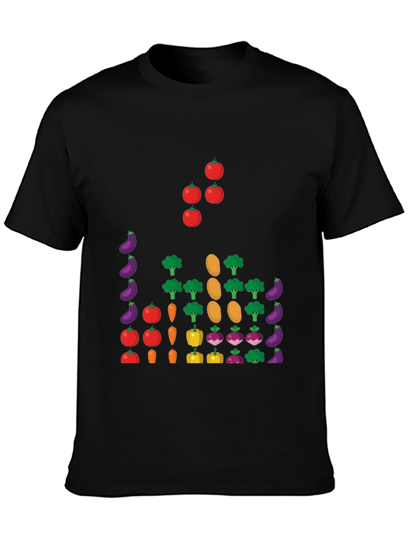 Vegetable Pattern T-Shirt