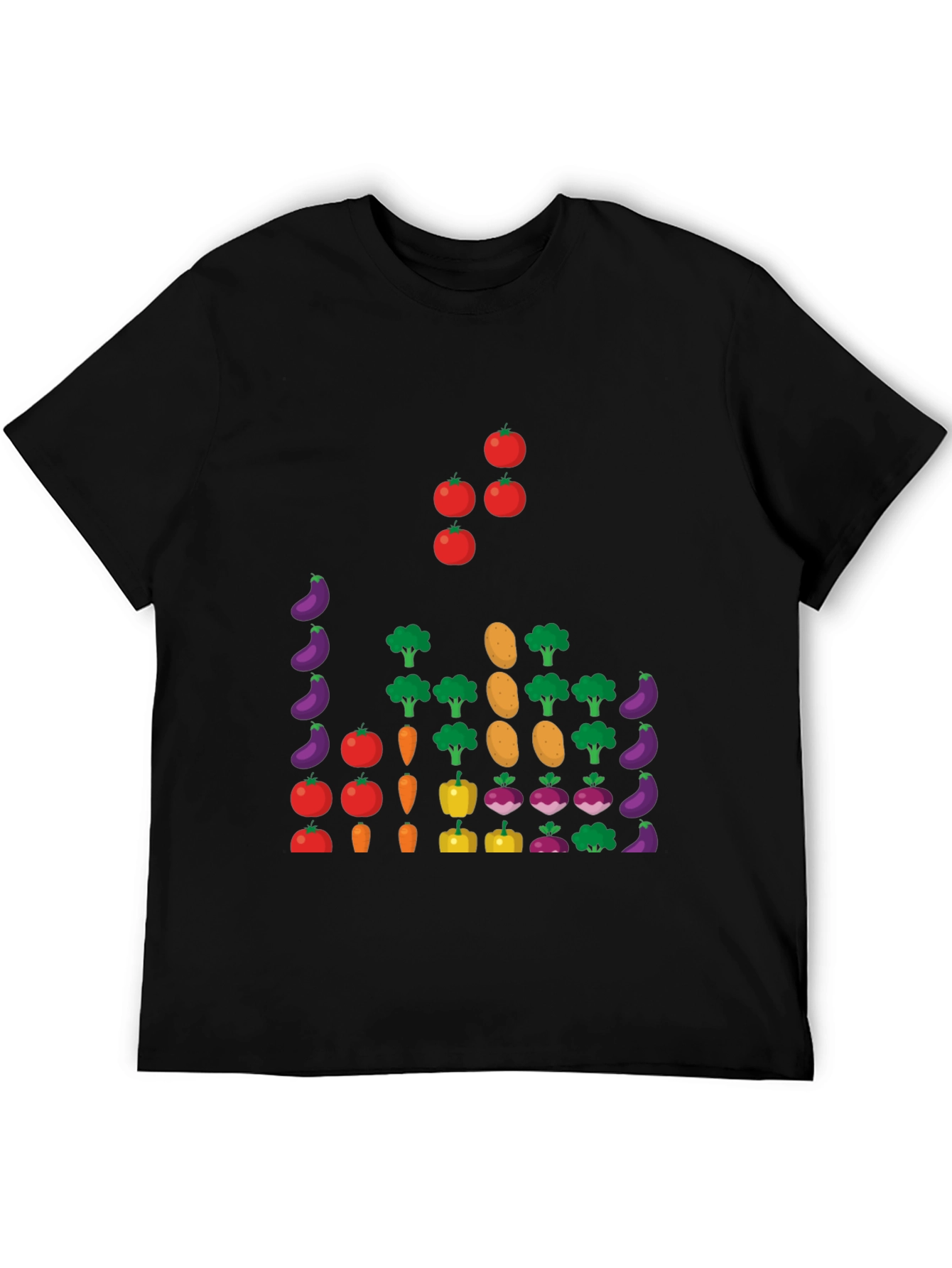 Vegetable Pattern T-Shirt