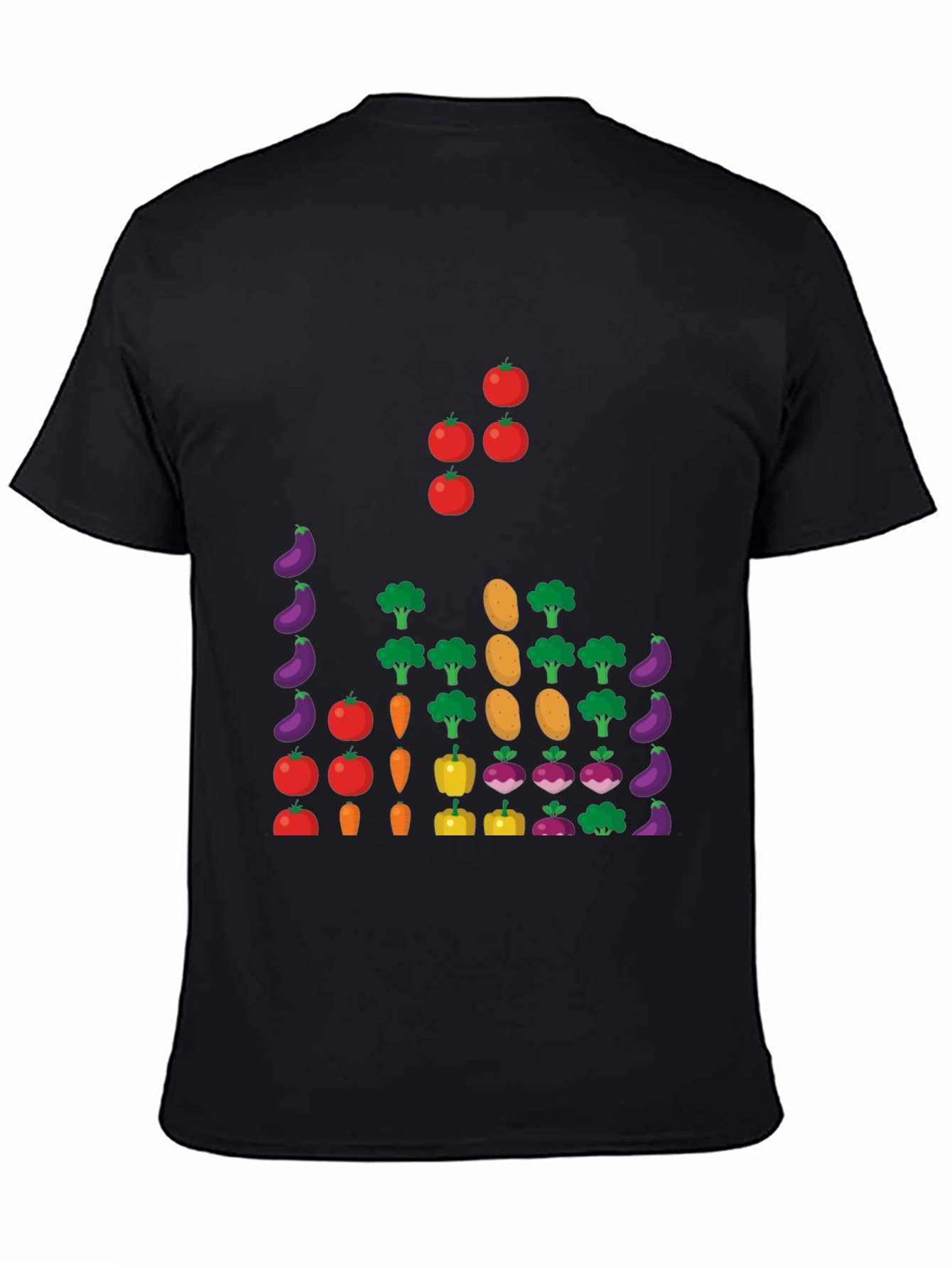 Vegetable Pattern T-Shirt