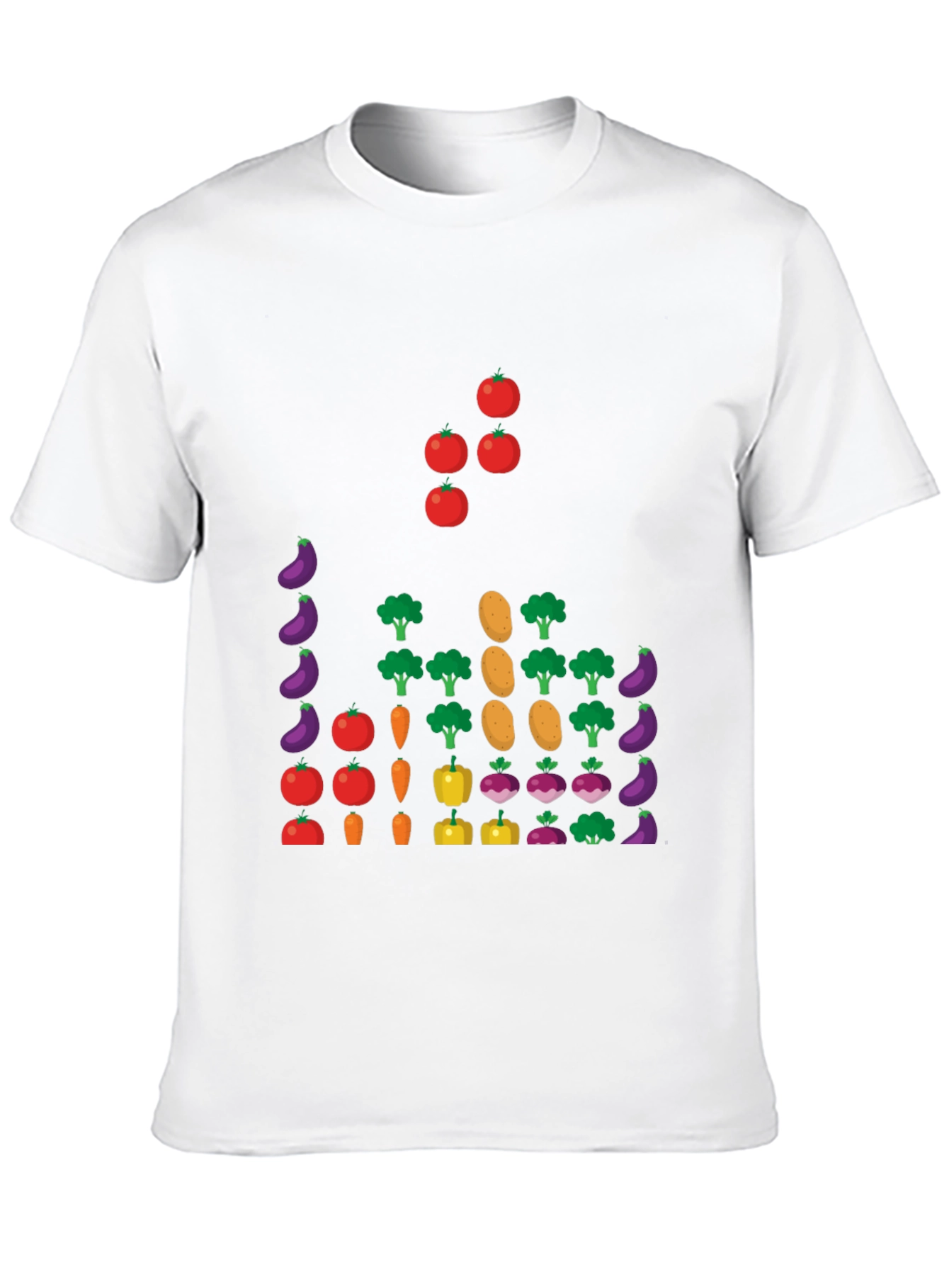 Vegetable Pattern T-Shirt