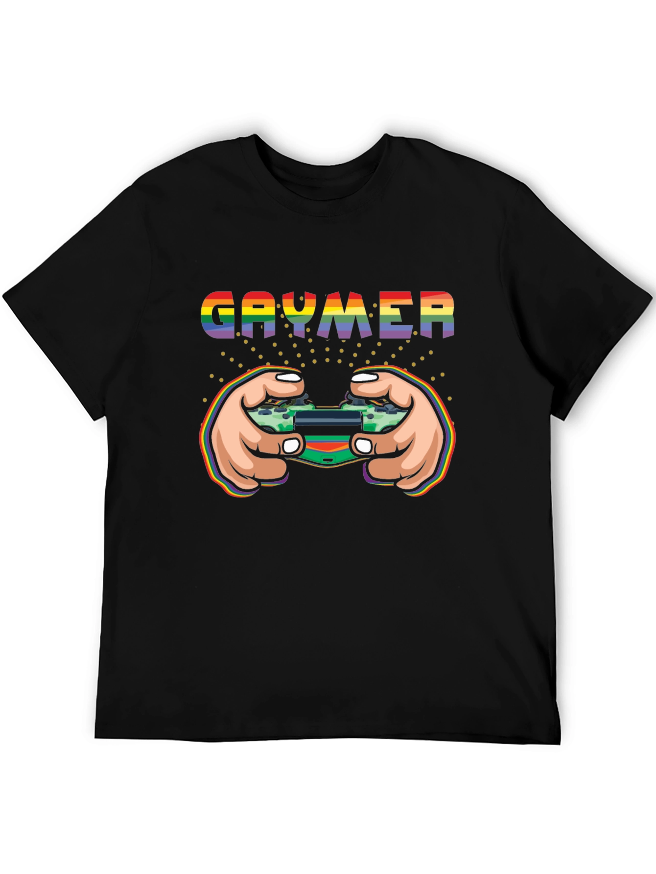 Gaymer Pride T-Shirt - Rainbow Gaming Tee