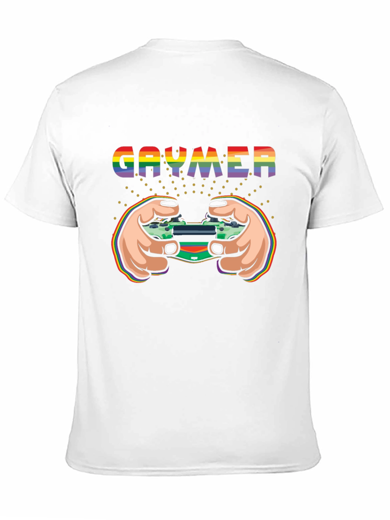 Gaymer Pride T-Shirt - Rainbow Gaming Tee