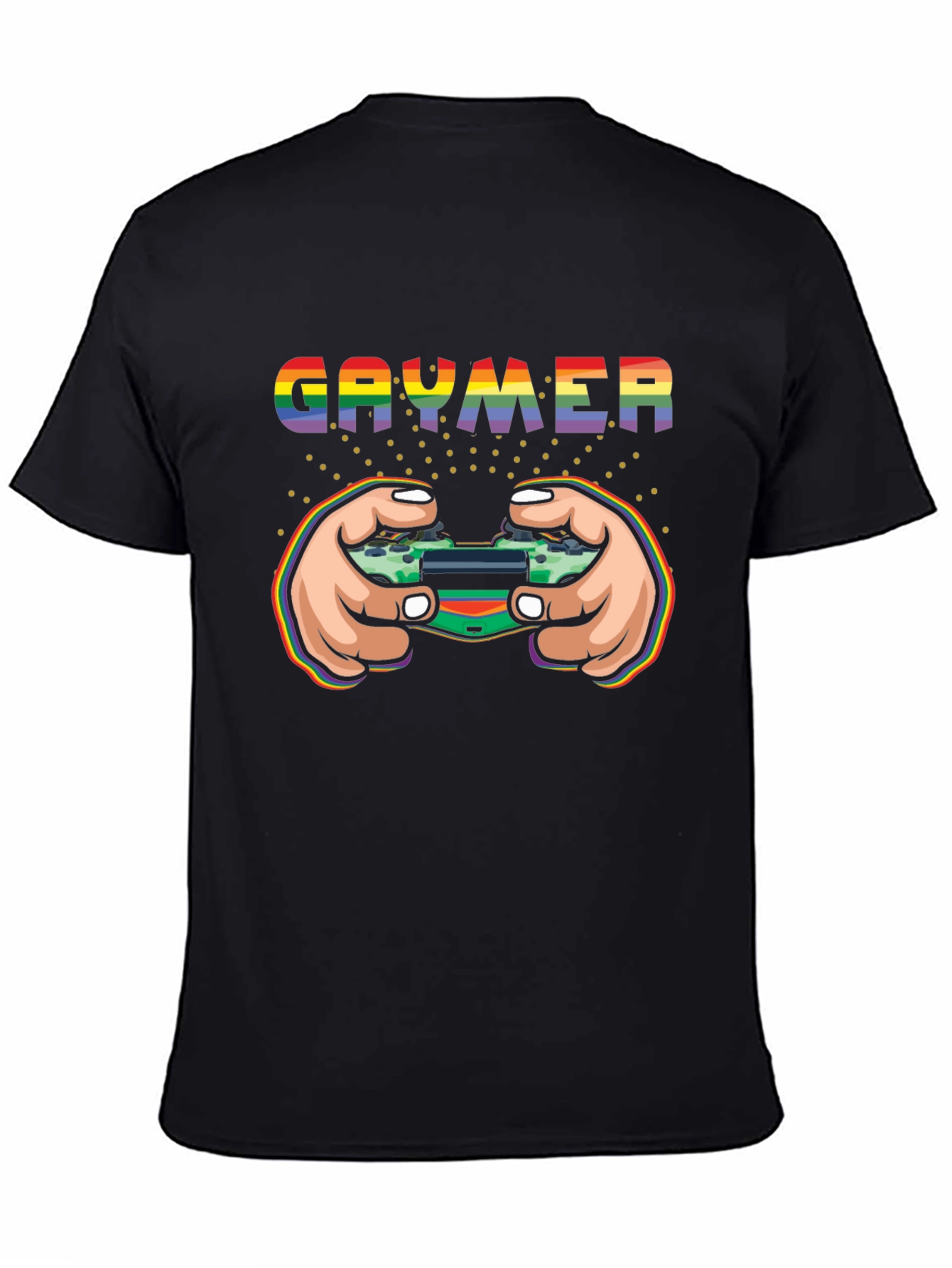 Gaymer Pride T-Shirt - Rainbow Gaming Tee