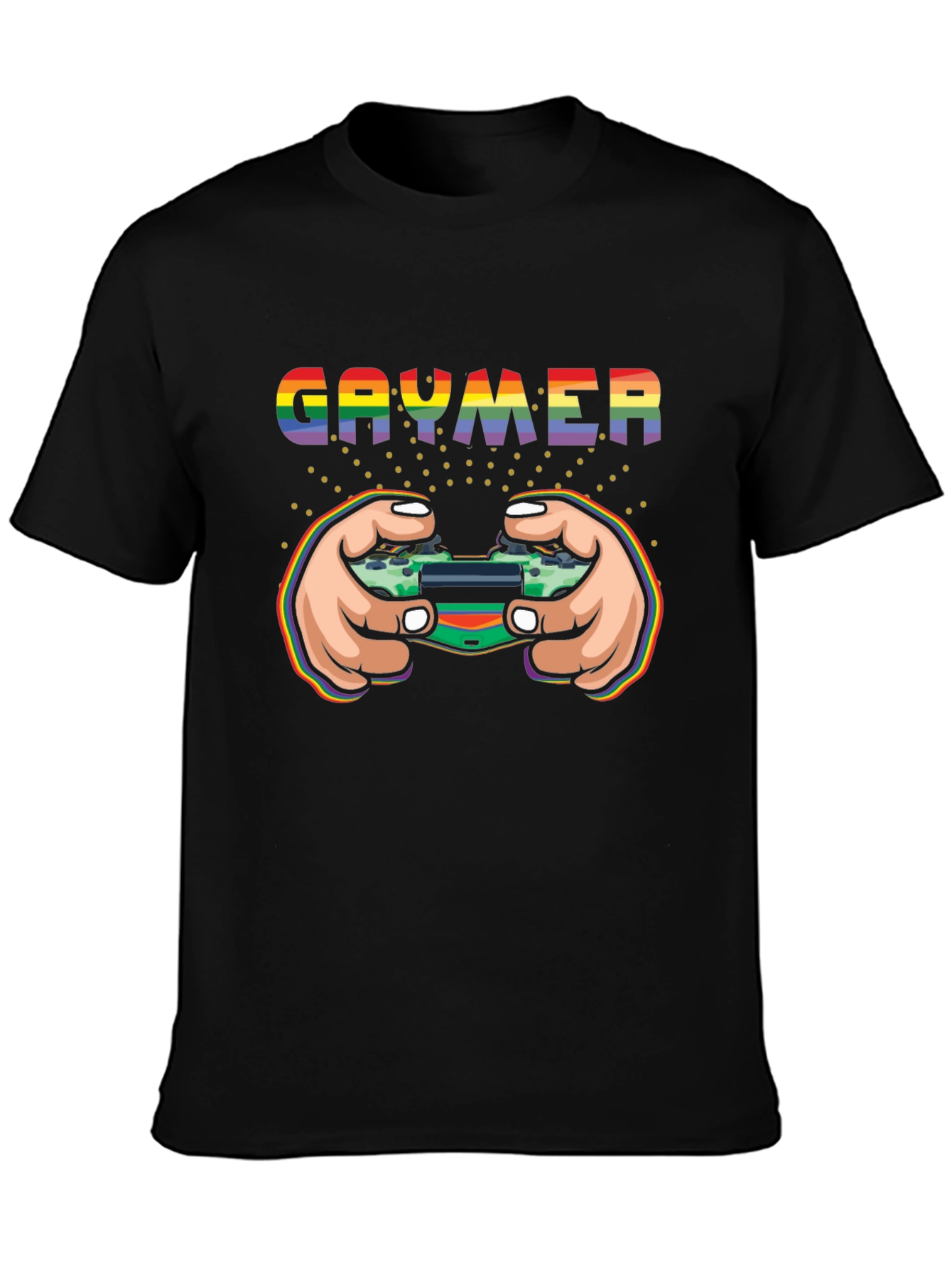 Gaymer Pride T-Shirt - Rainbow Gaming Tee