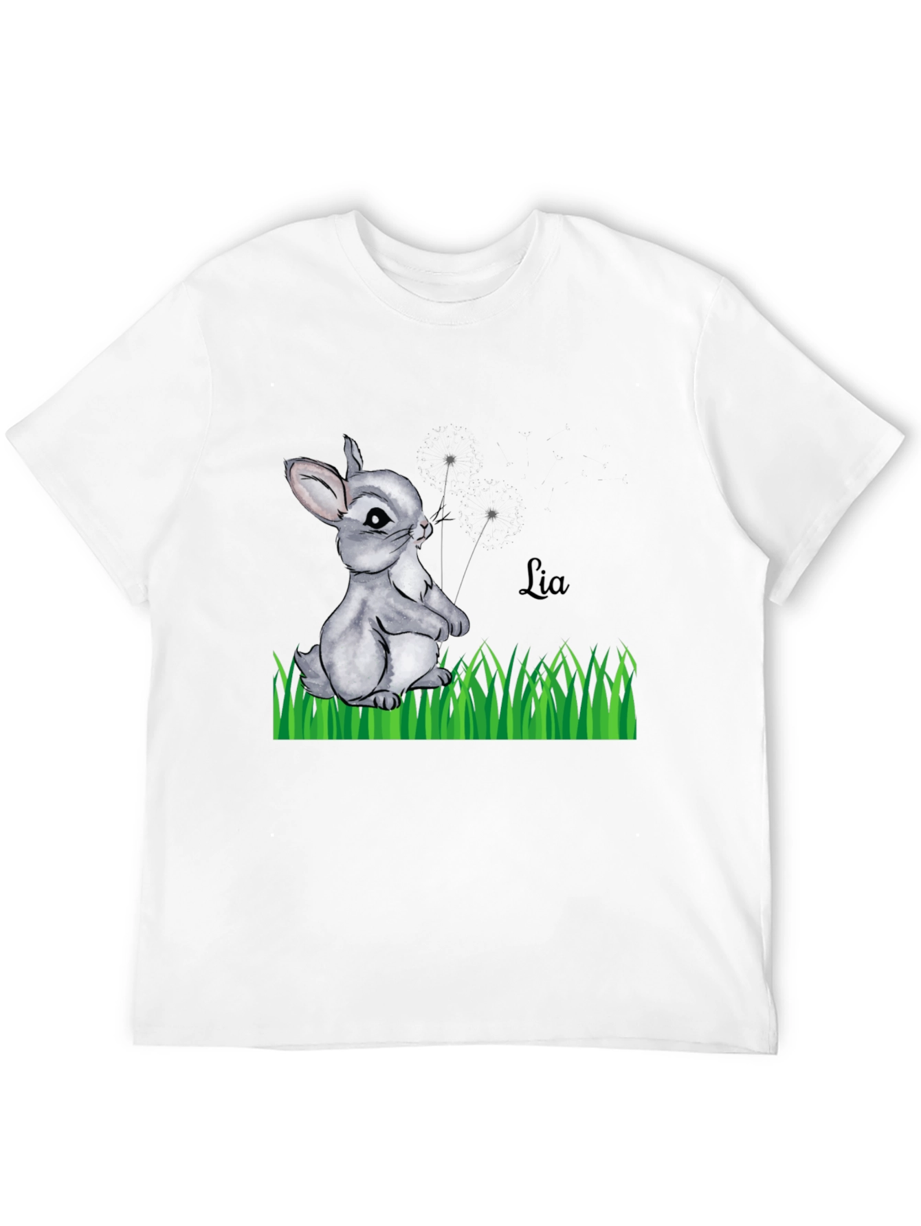 Cute Rabbit Graphic T-Shirt