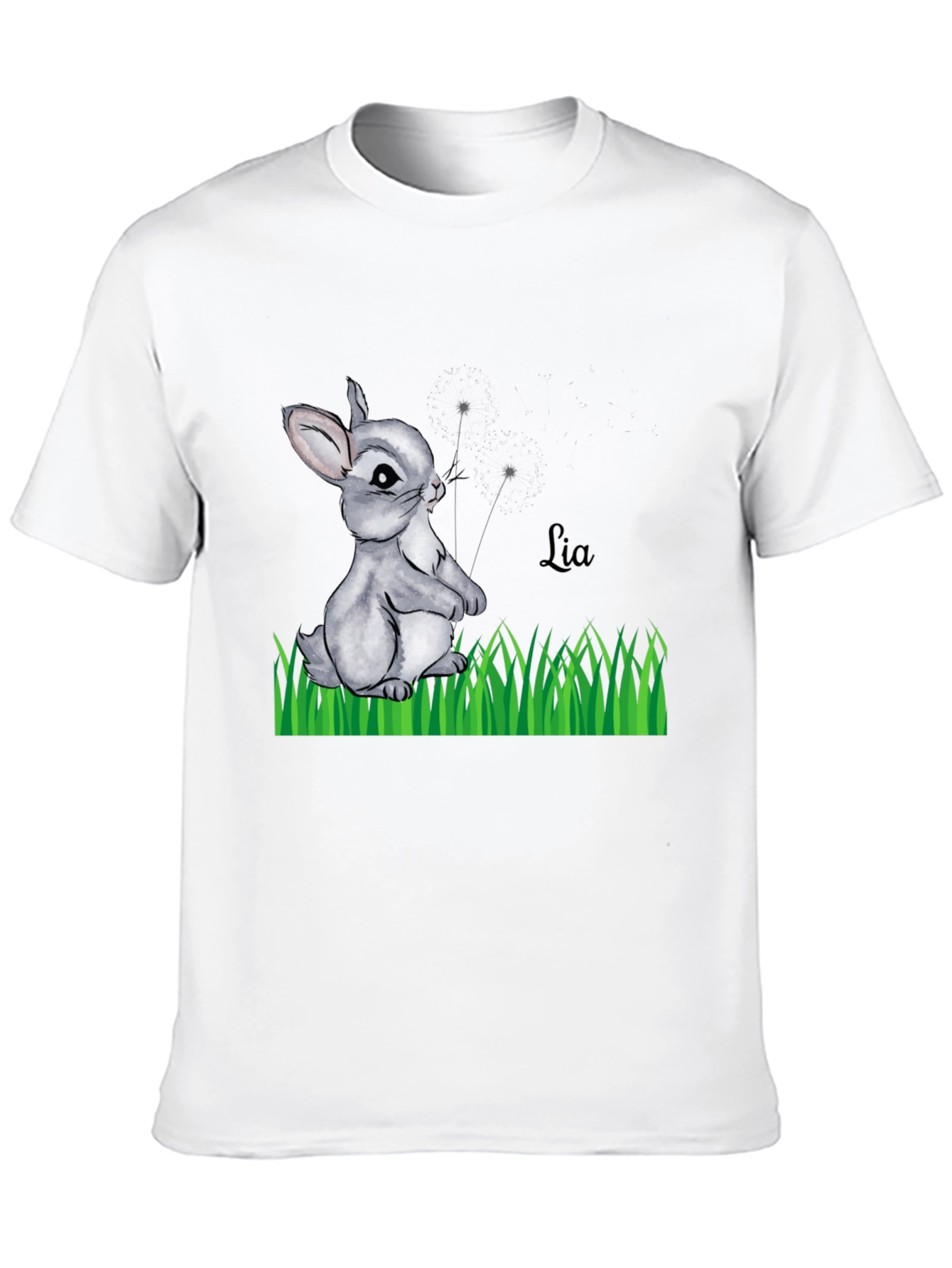 Cute Rabbit Graphic T-Shirt