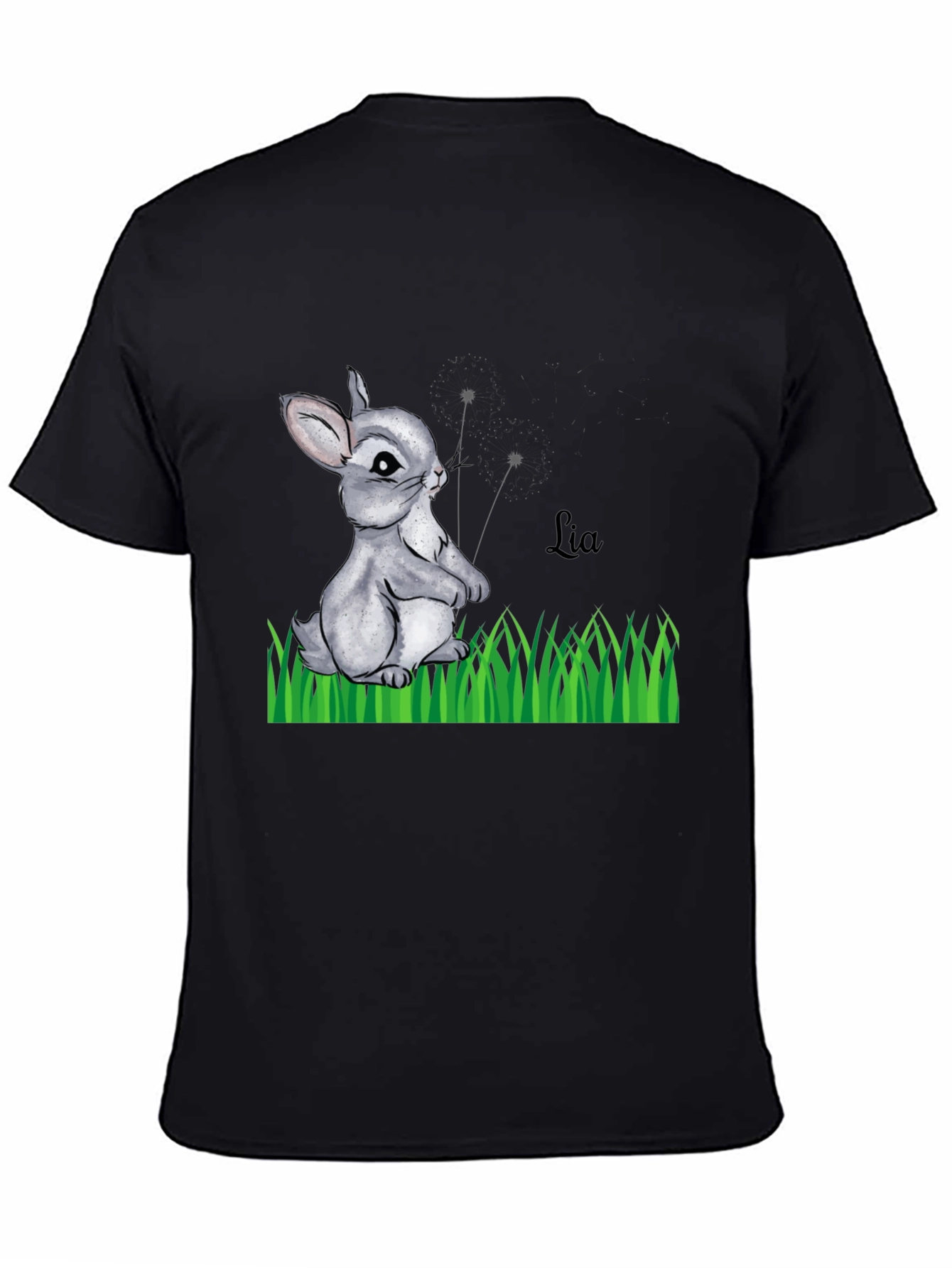 Cute Rabbit Graphic T-Shirt