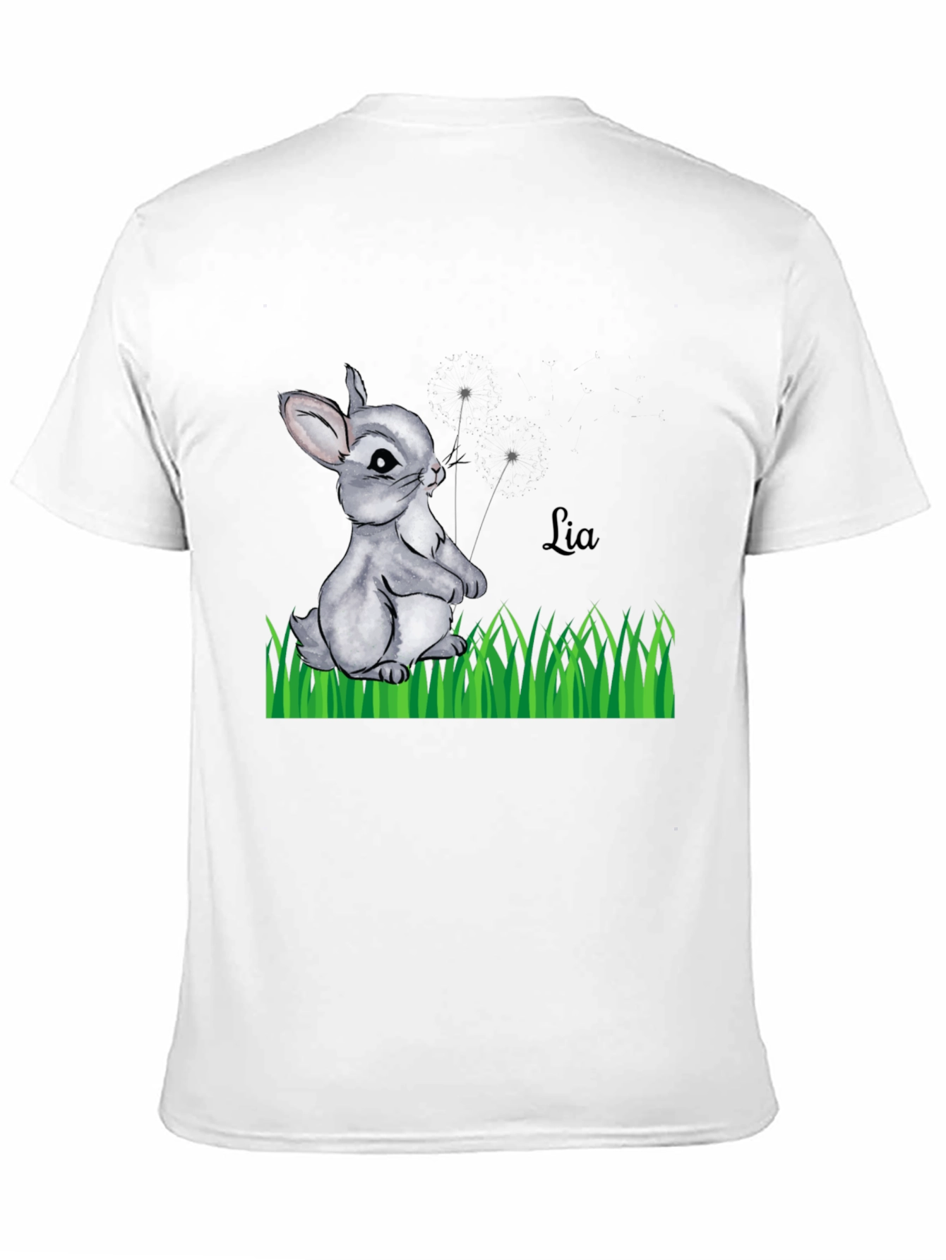 Cute Rabbit Graphic T-Shirt
