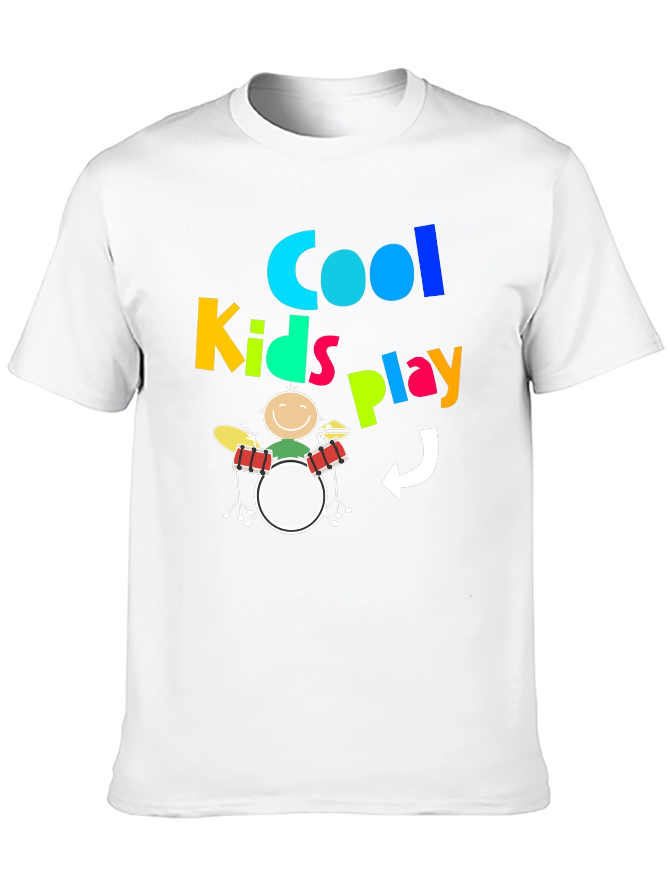 Cool Kids Play Drums T-Shirt