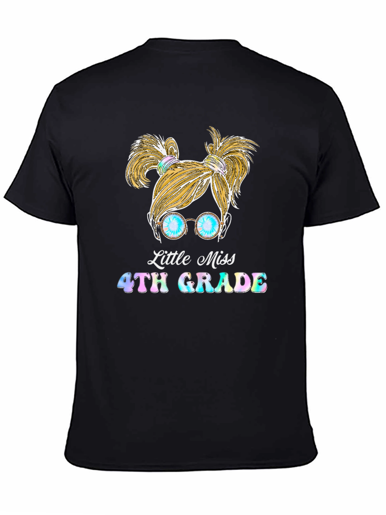 Little Miss 4th Grade Graphic Tee