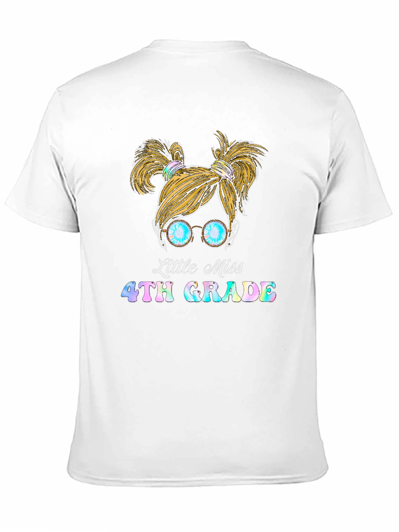 Little Miss 4th Grade Graphic Tee