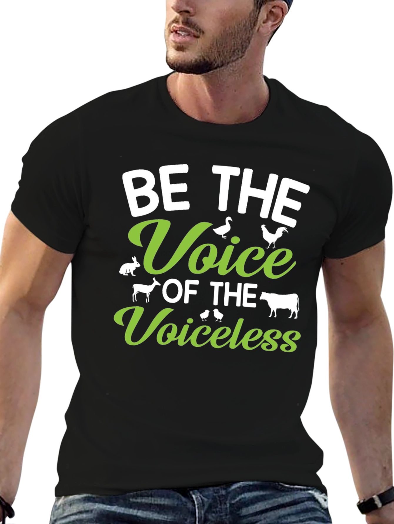 Be the Voice - Vegan Animal Lover T-Shirt