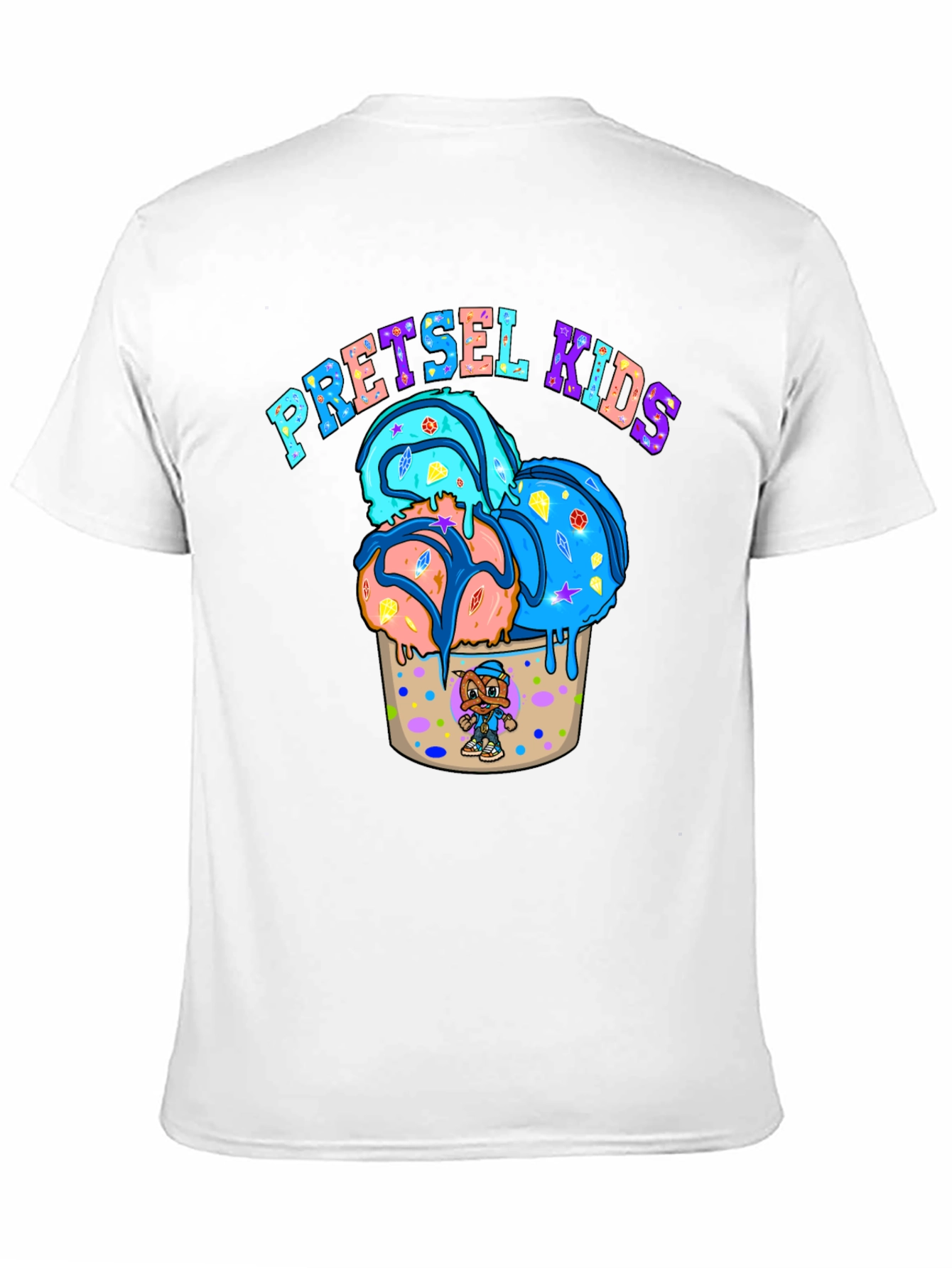 Pretsel Kids Ice Cream Graphic Tee