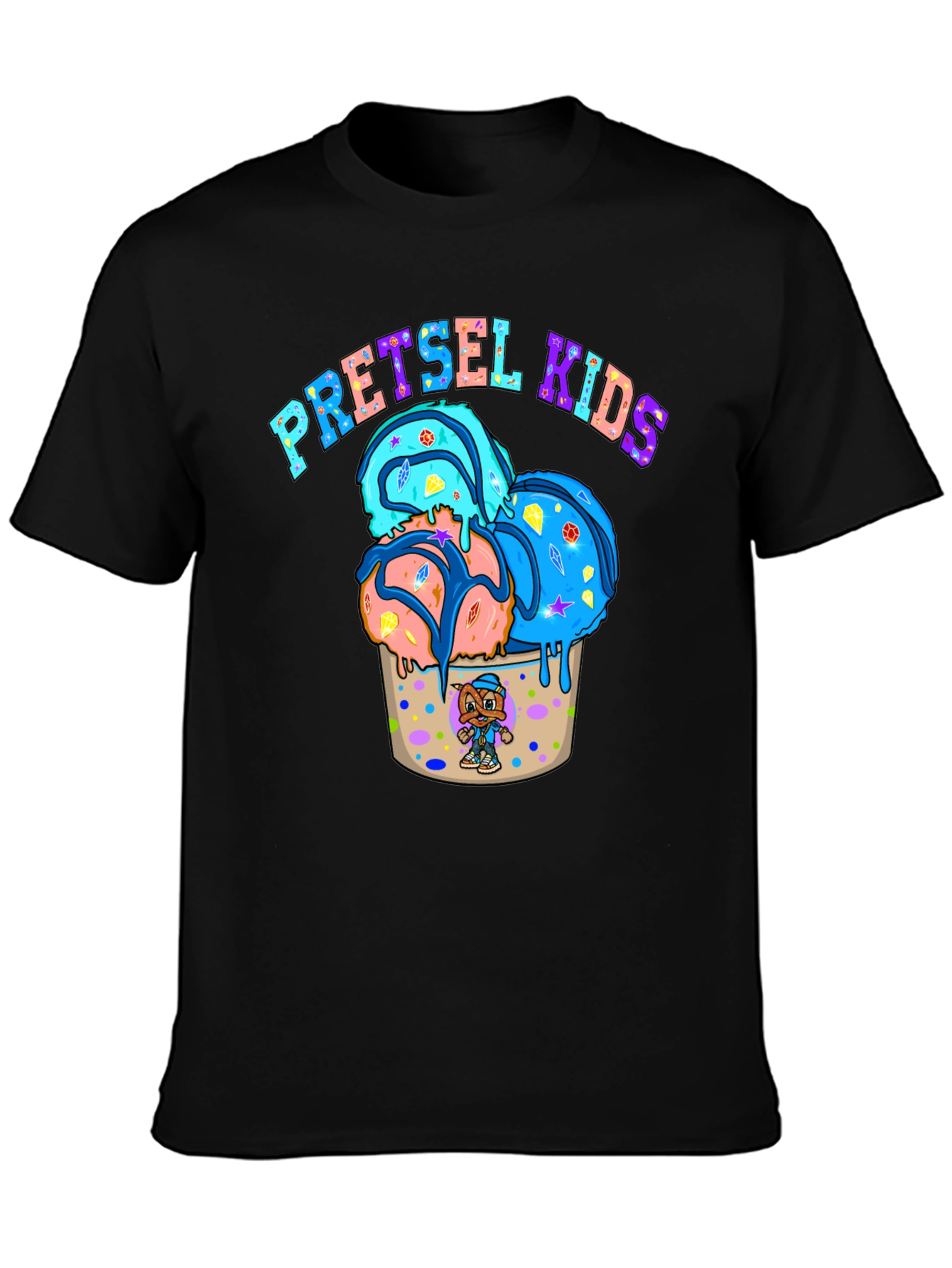 Pretsel Kids Ice Cream Graphic Tee