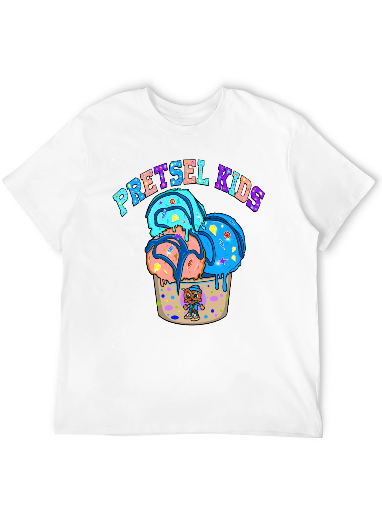 Pretsel Kids Ice Cream Graphic Tee