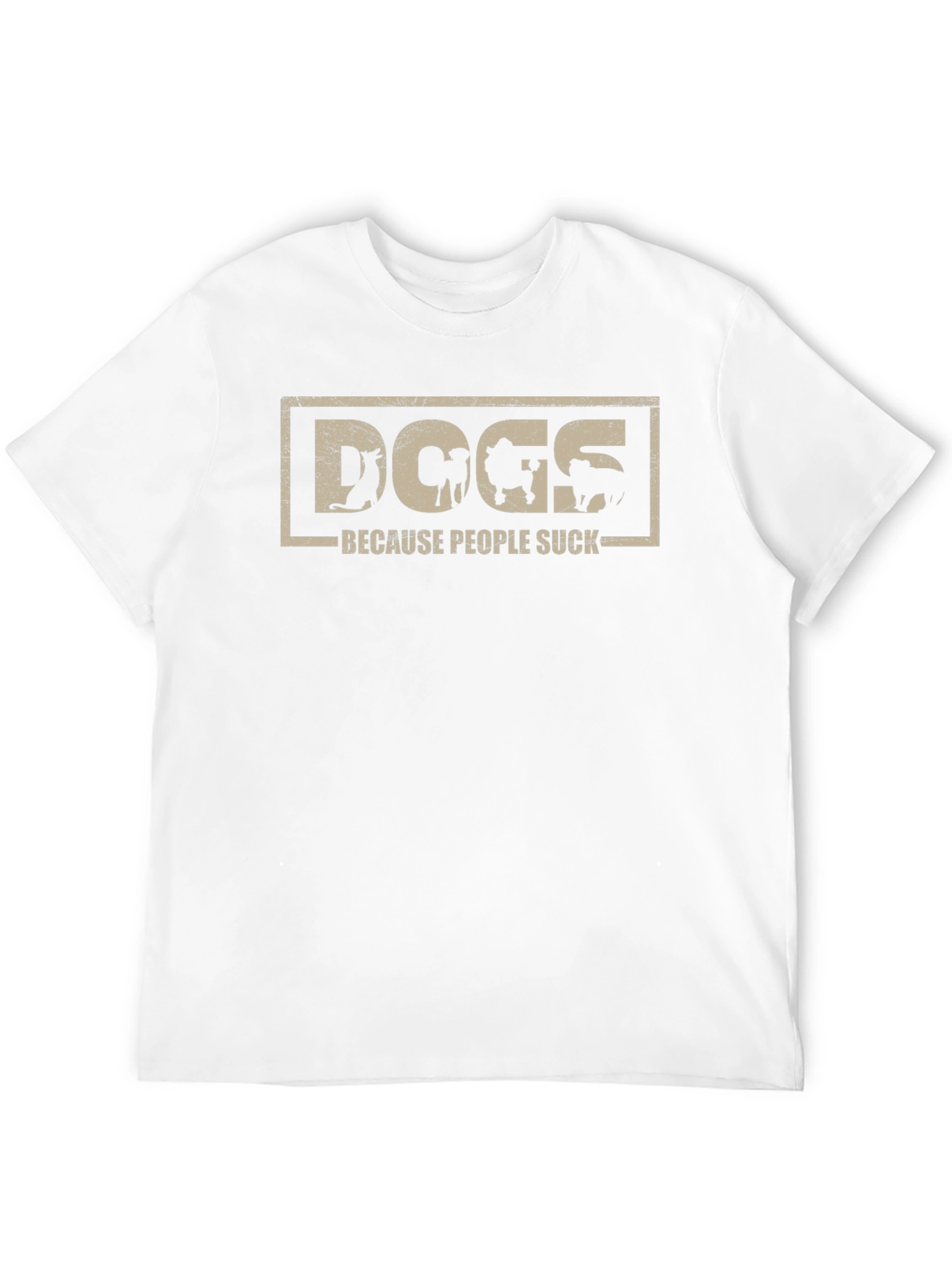 Dogs Because People Suck Tee