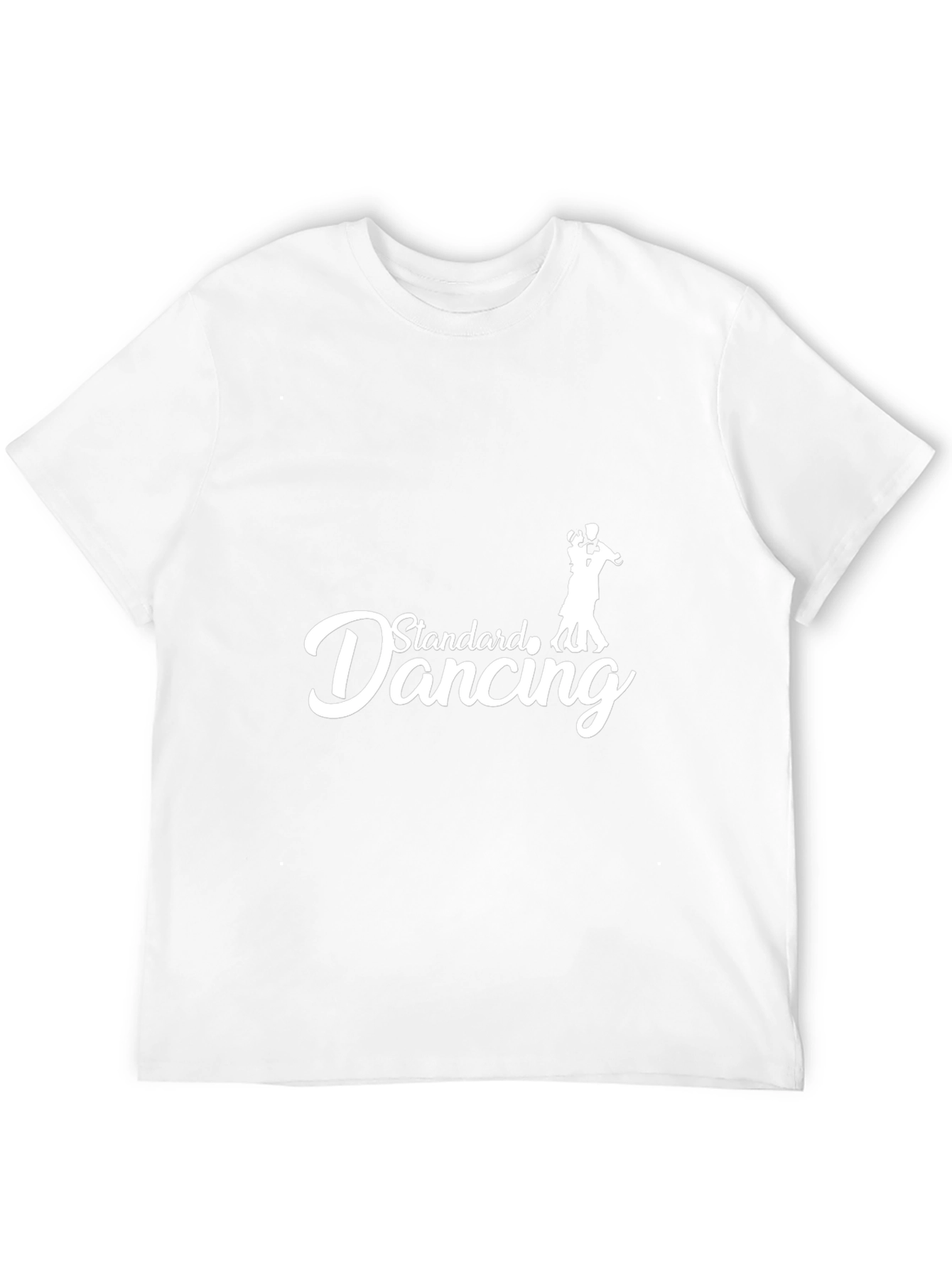 Standard Dancing Graphic Tee - Black Cotton Shirt