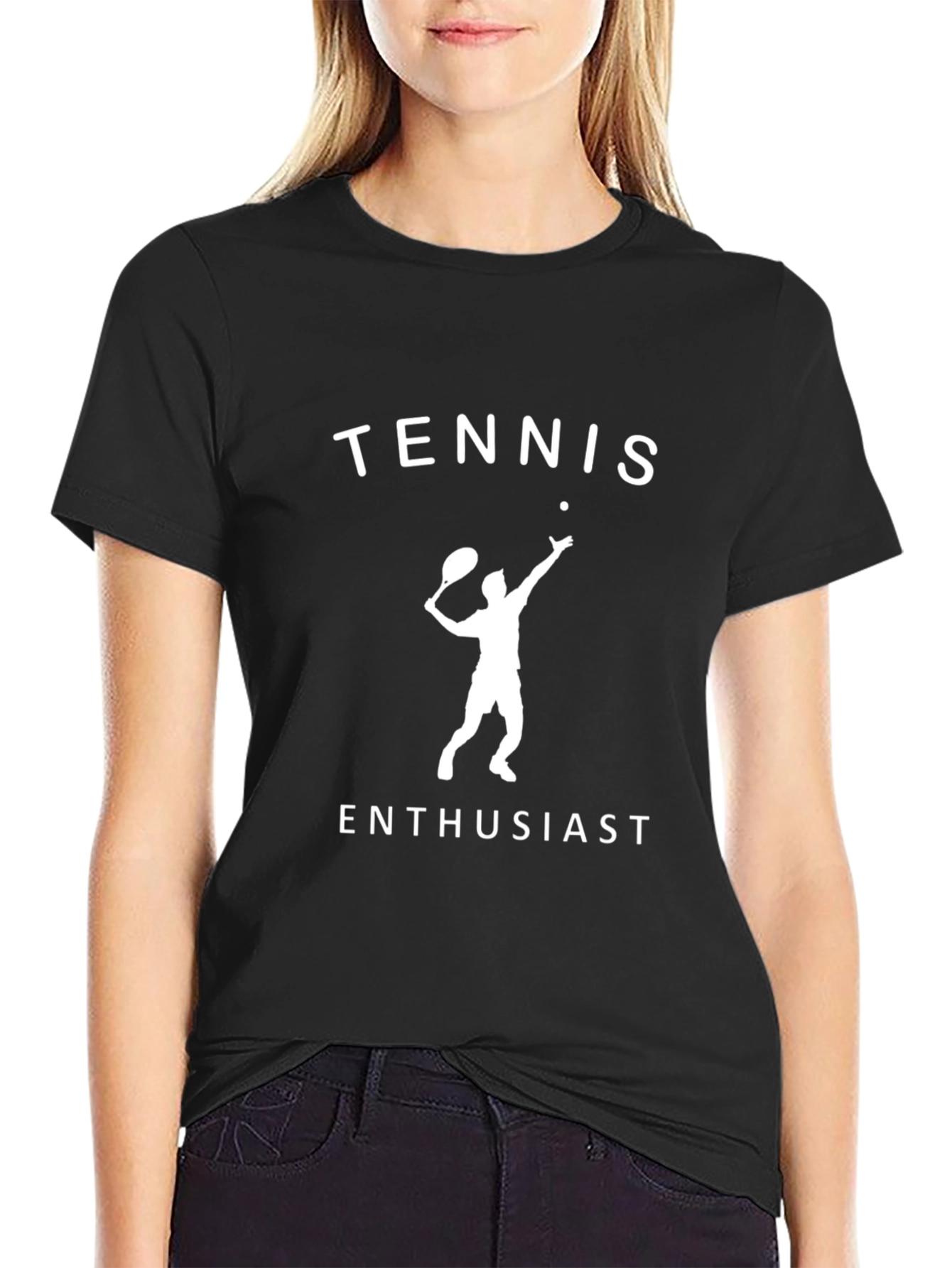 Tennis Enthusiast Graphic T-Shirt