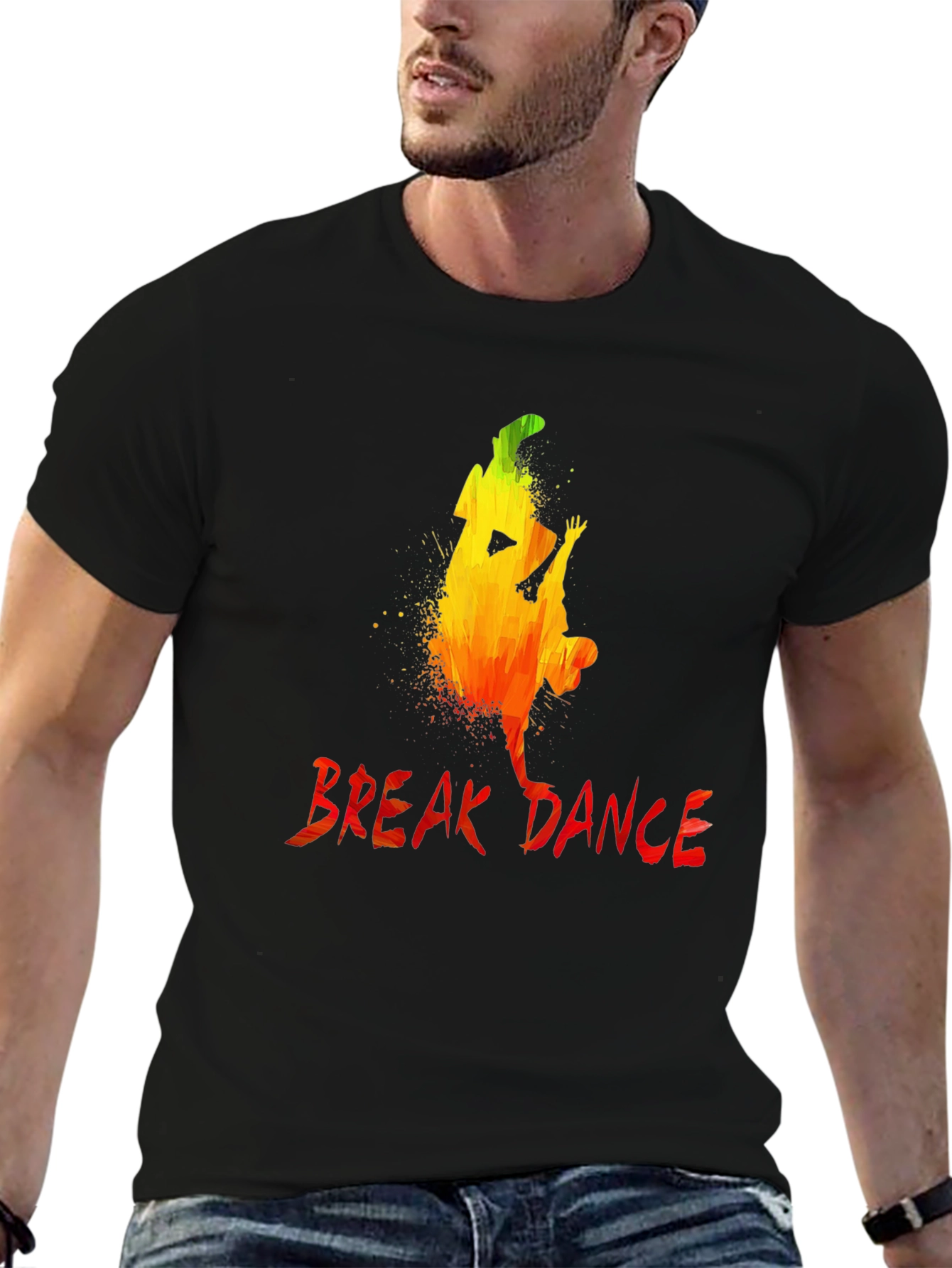 Break Dance Graphic Tee - Stylish Streetwear