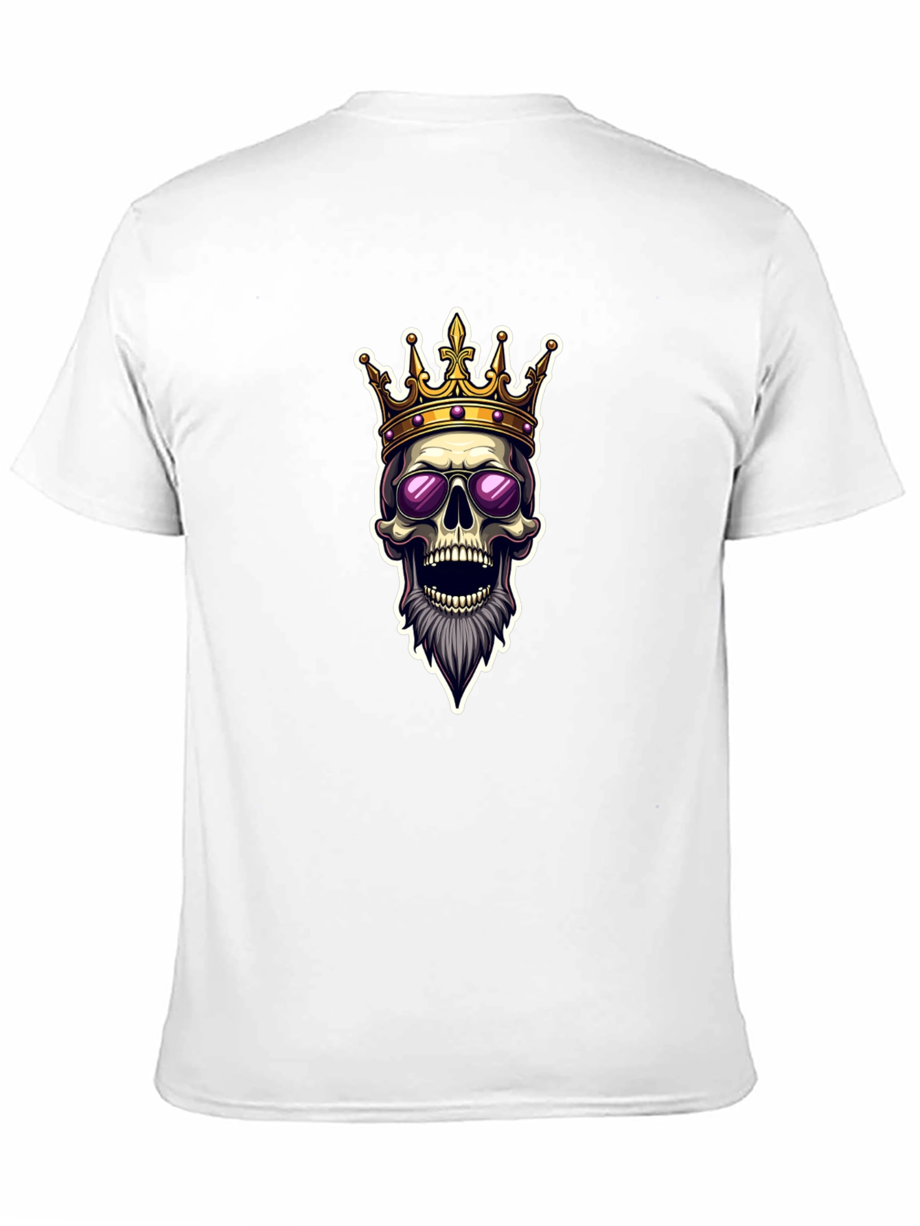 Skull King Graphic Tee - Black T-Shirt