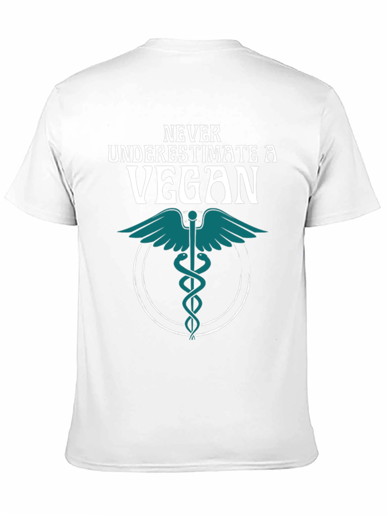 Never Underestimate a Vegan T-Shirt