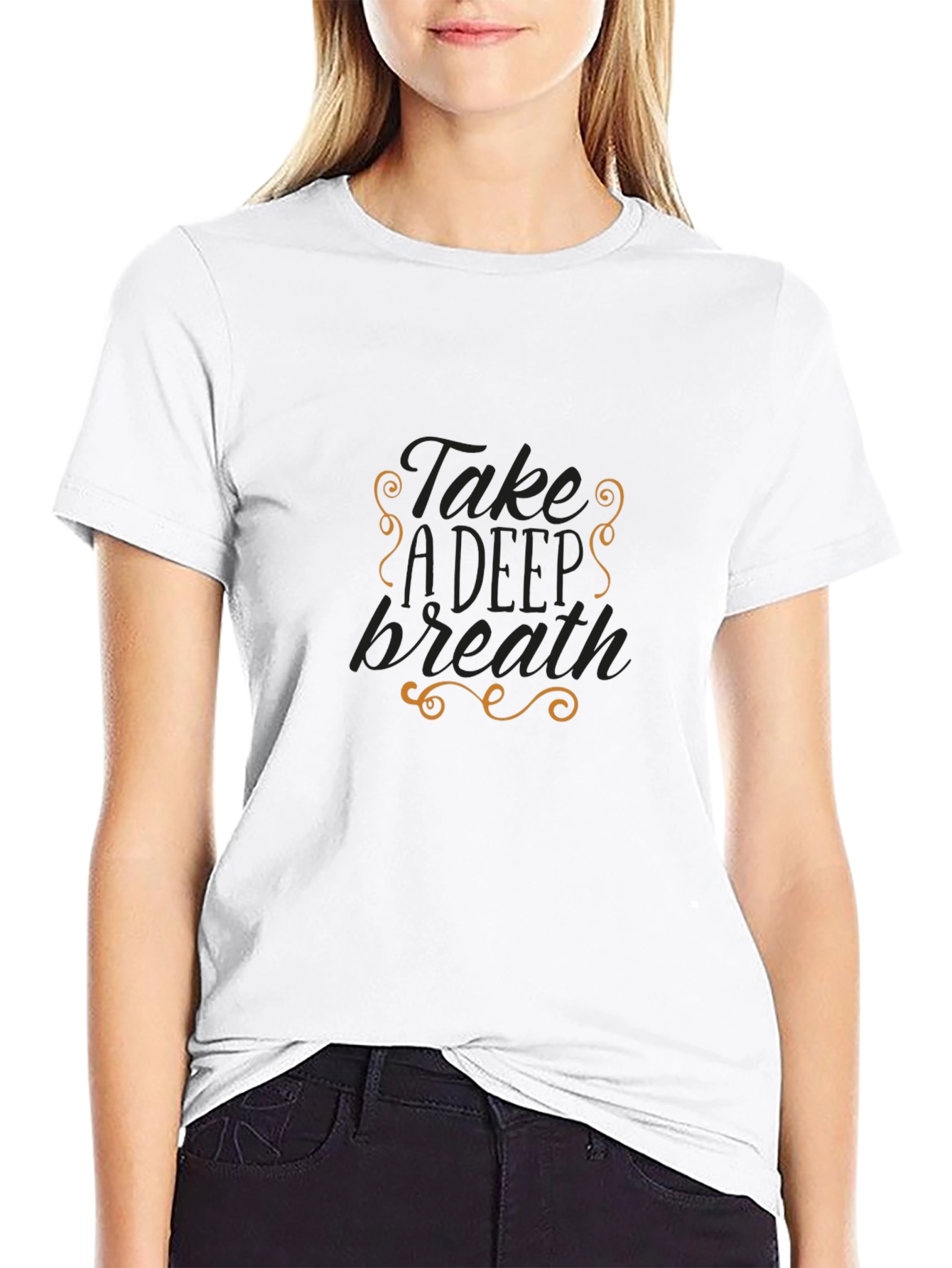 Take a Deep Breath Graphic T-Shirt