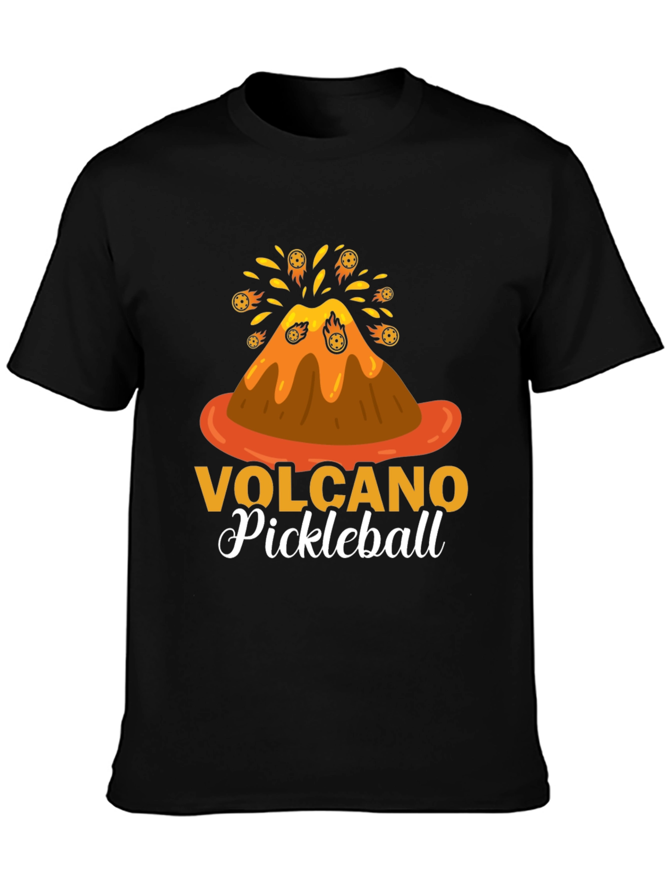 Volcano Pickleball Graphic Tee