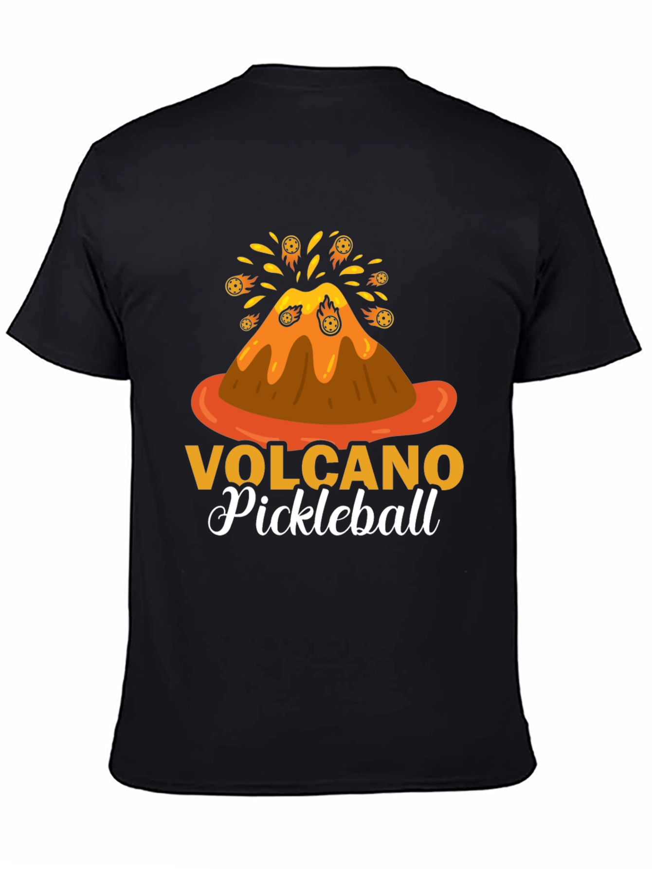 Volcano Pickleball Graphic Tee