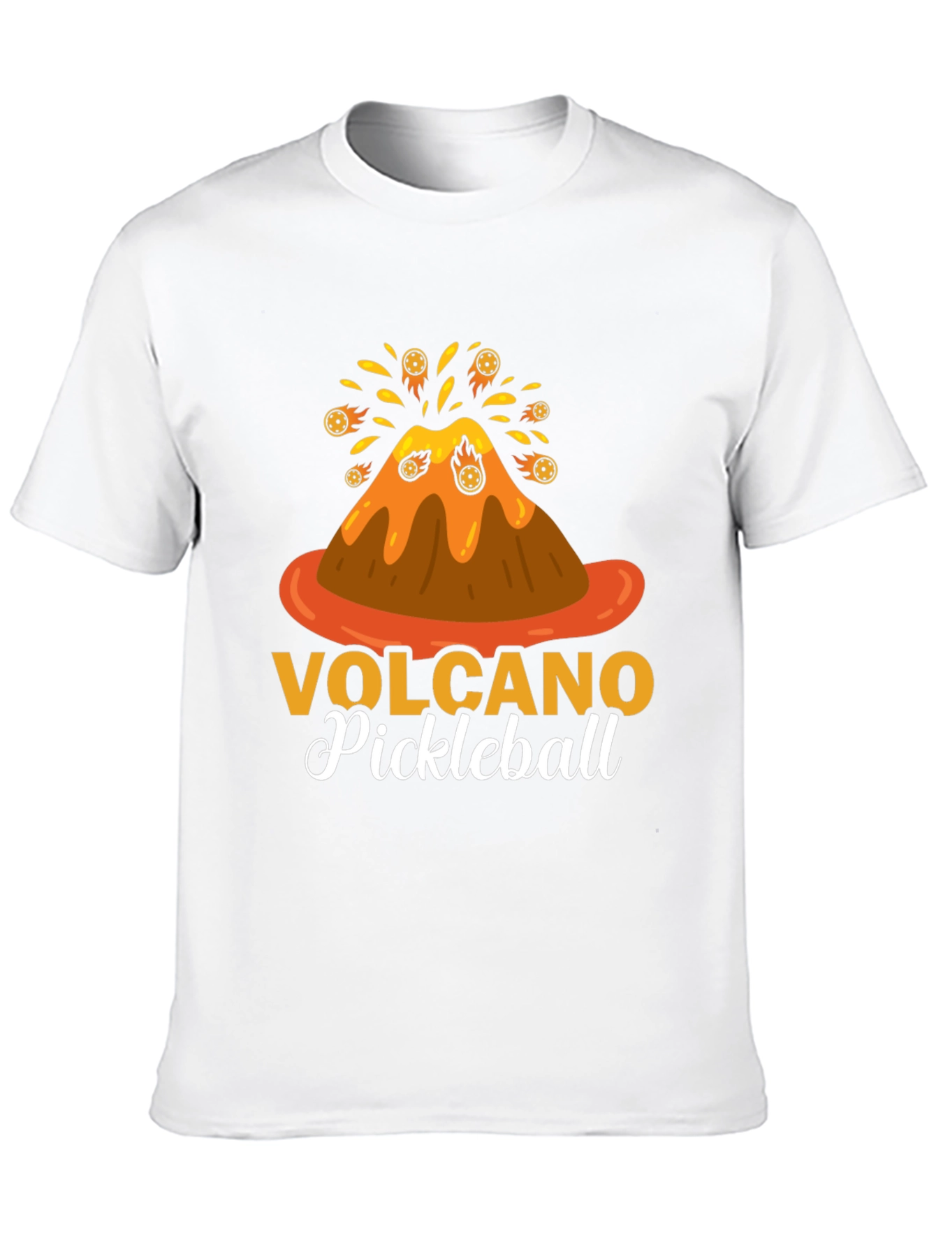 Volcano Pickleball Graphic Tee