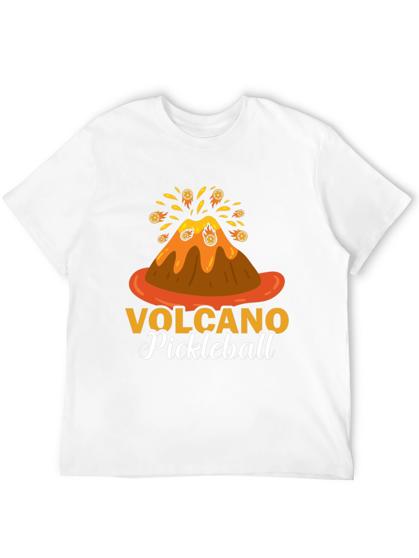 Volcano Pickleball Graphic Tee