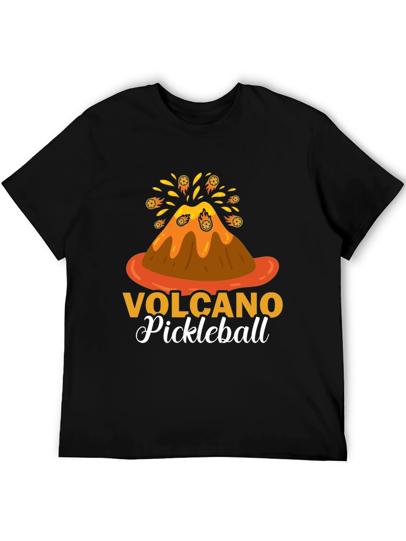 Volcano Pickleball Graphic Tee