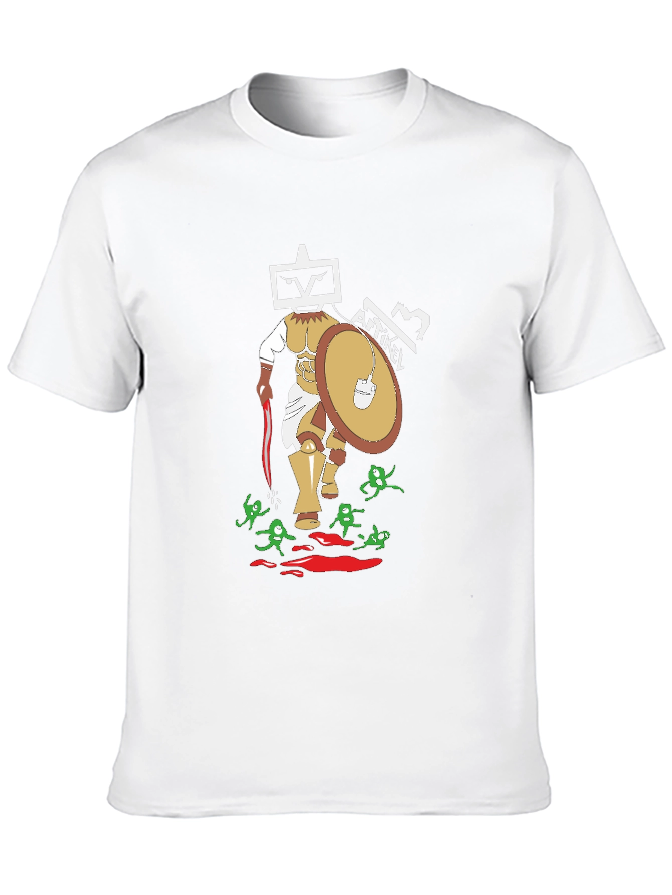 Artikel Robot Gladiator Graphic T-Shirt - Black
