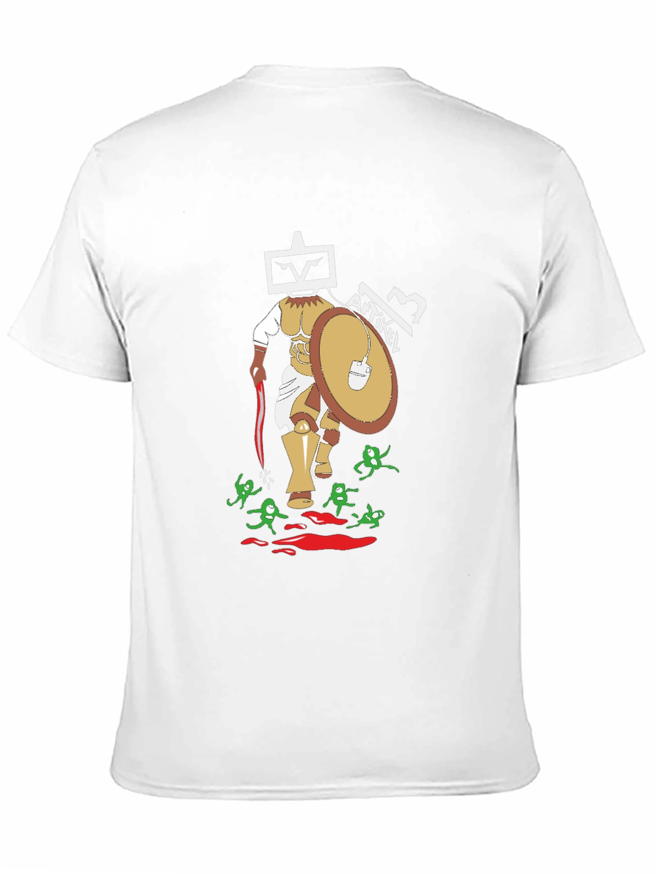 Artikel Robot Gladiator Graphic T-Shirt - Black