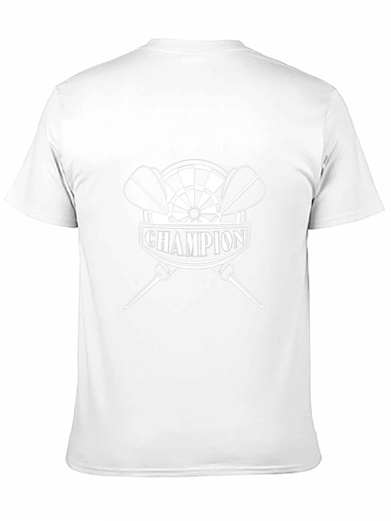 Champion Dart T-Shirt - Dartboard Design