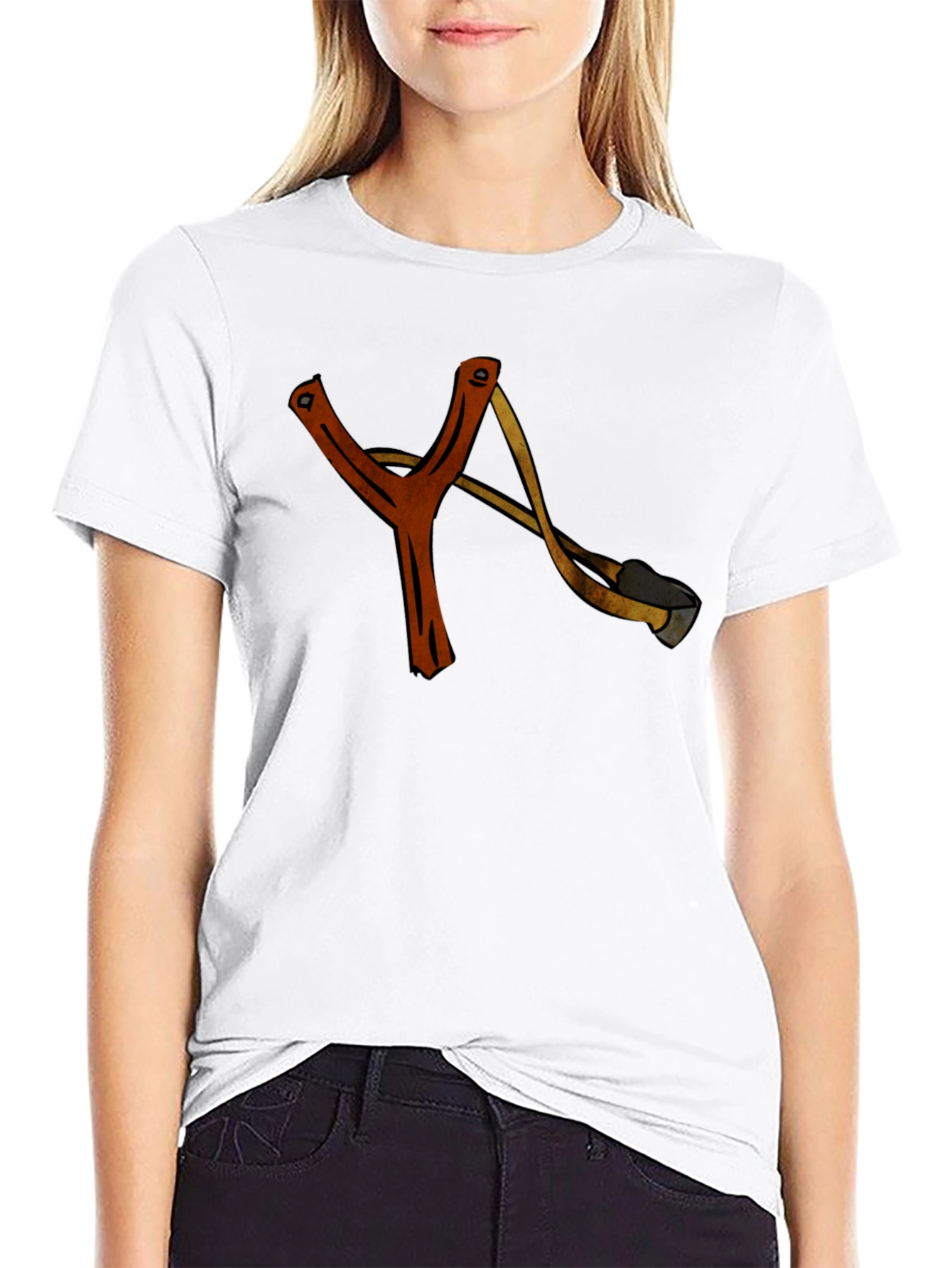 Slingshot T-Shirt: Retro Style Casual Tee