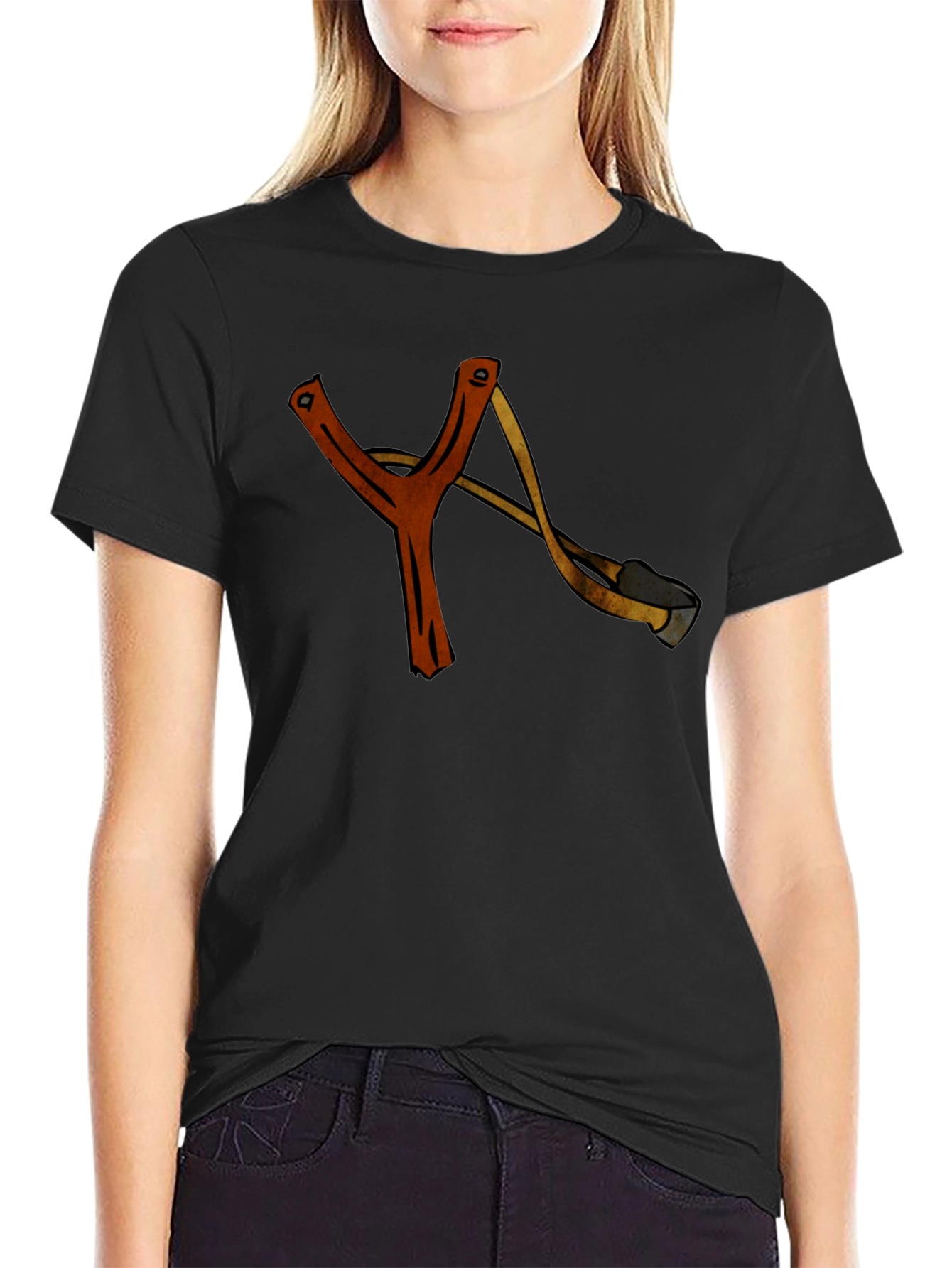 Slingshot T-Shirt: Retro Style Casual Tee