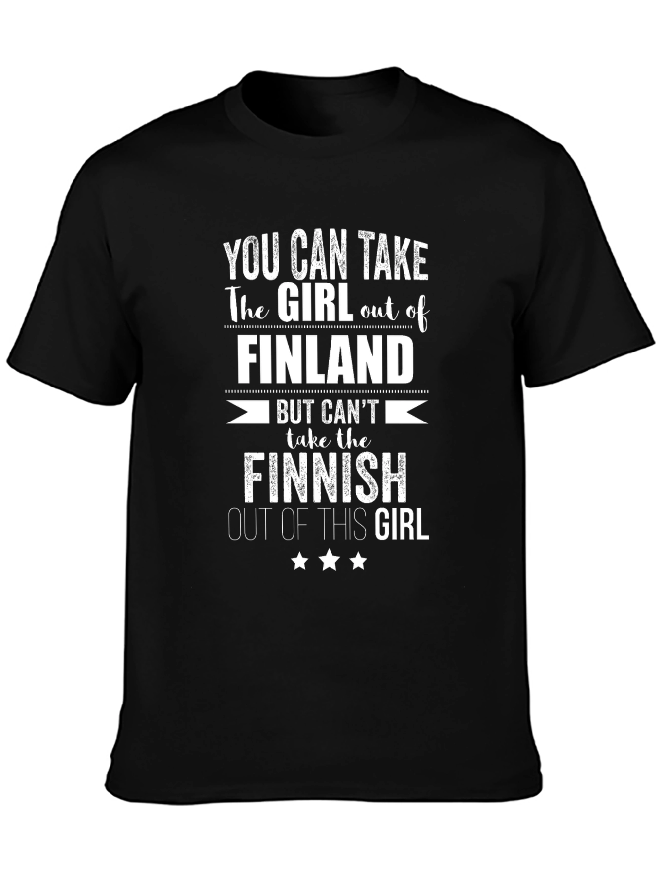 Finland Girl T-Shirt - Finnish Pride Tee