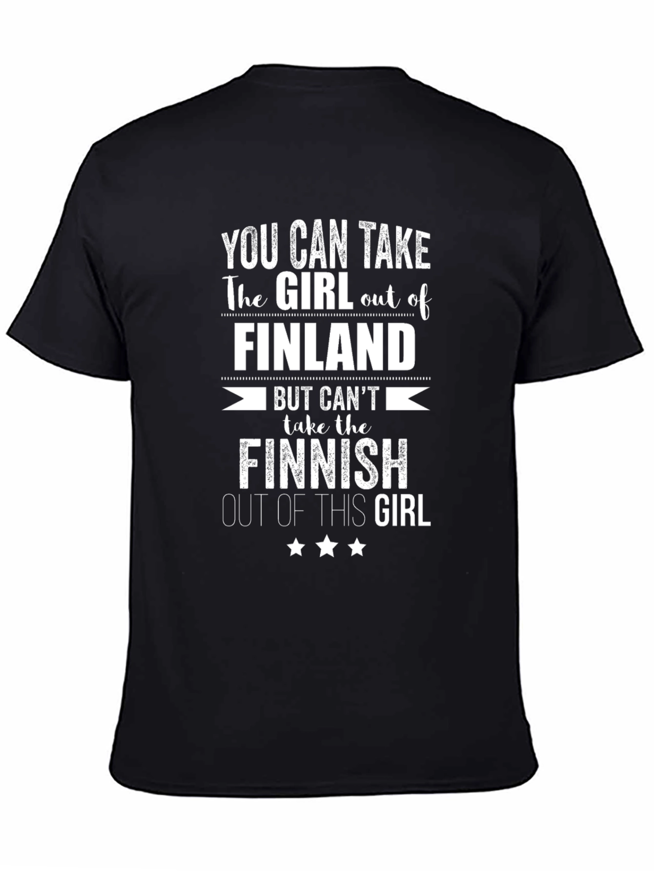 Finland Girl T-Shirt - Finnish Pride Tee