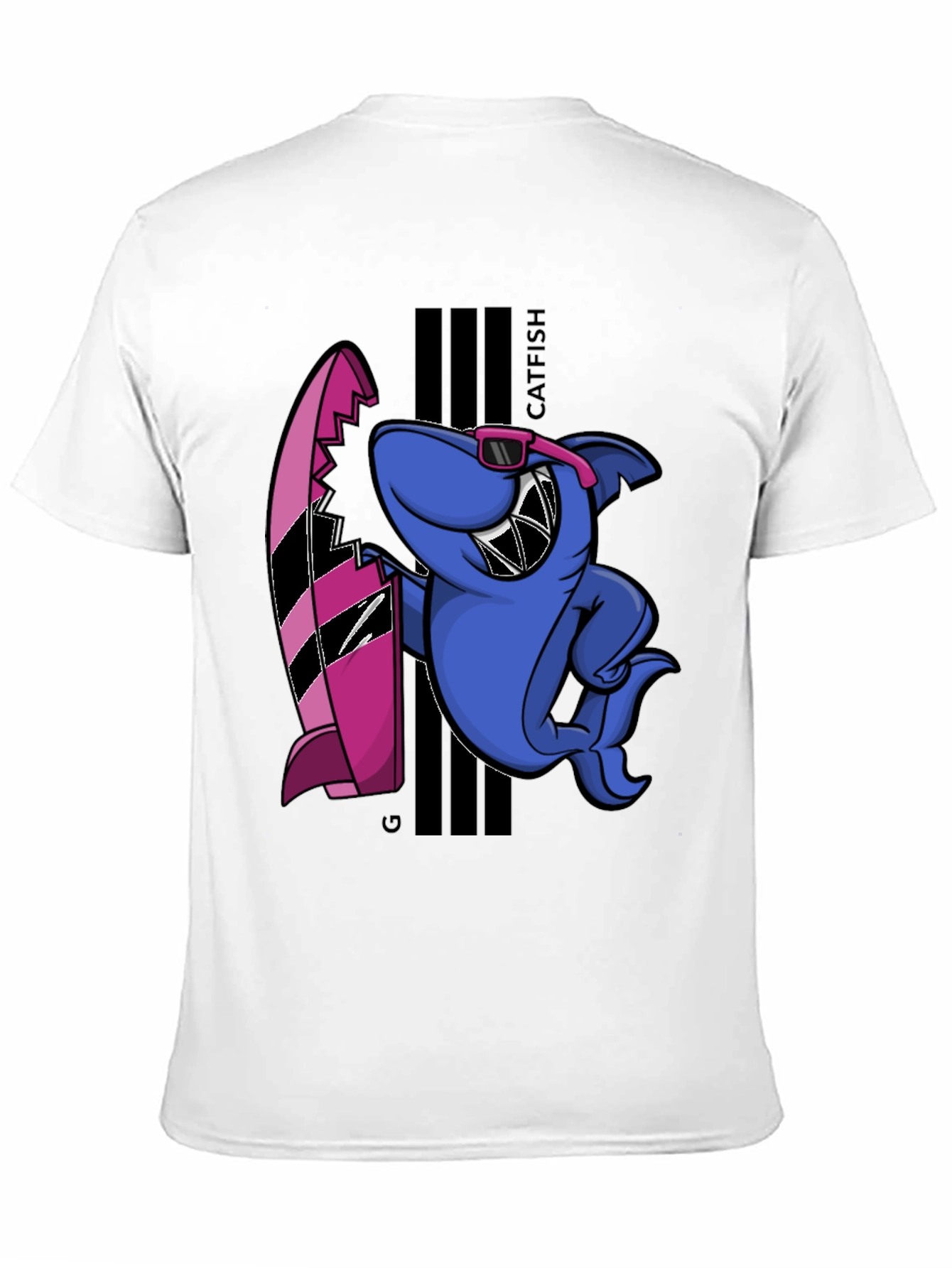 Cool Catfish Surf T-Shirt