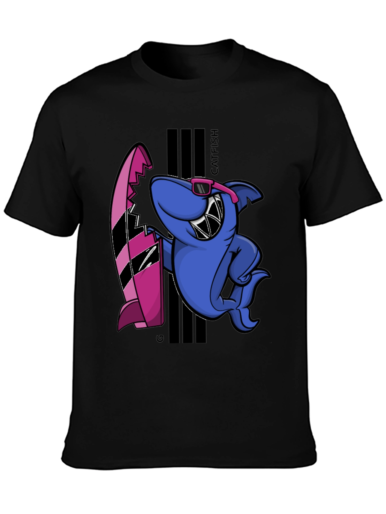 Cool Catfish Surf T-Shirt