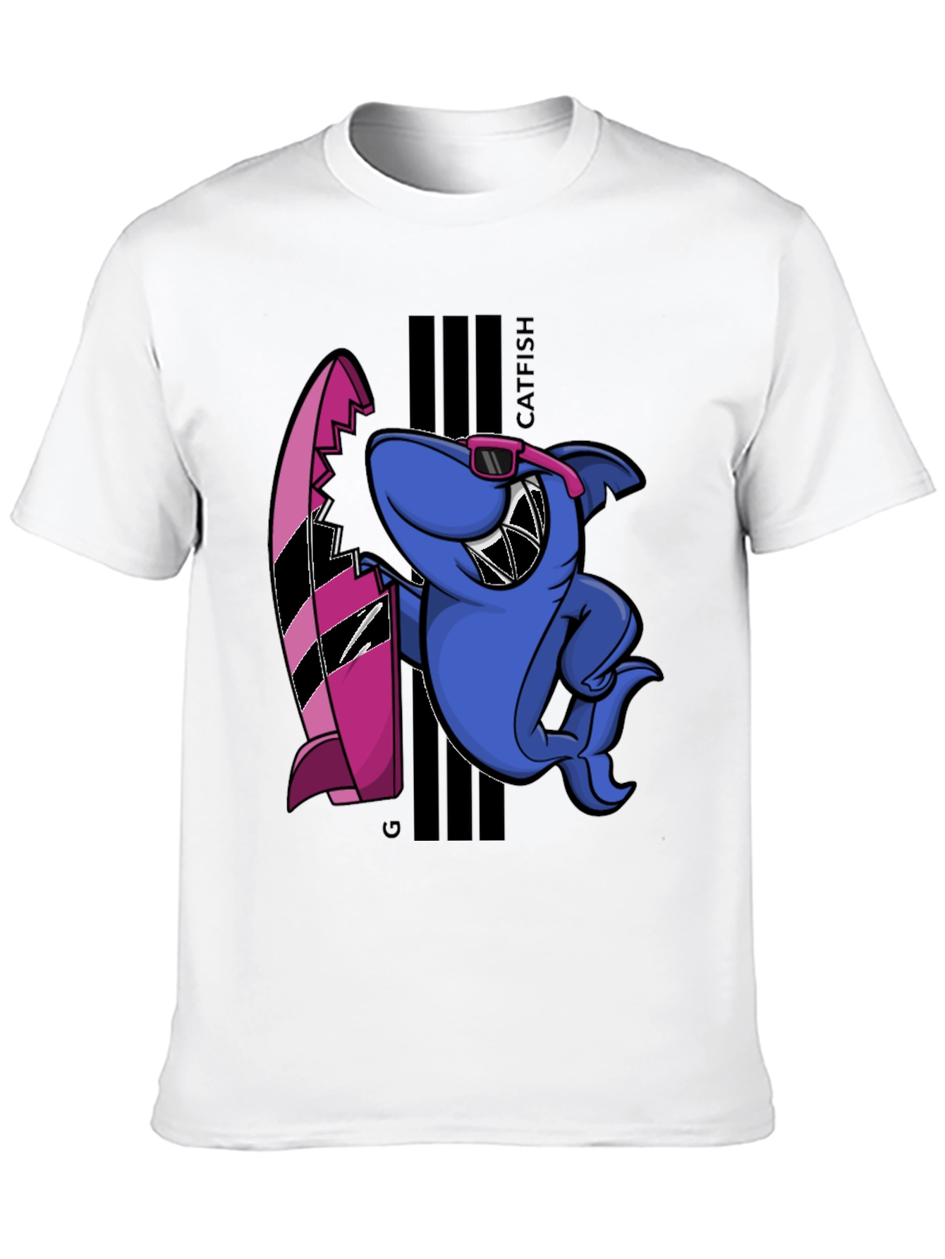 Cool Catfish Surf T-Shirt