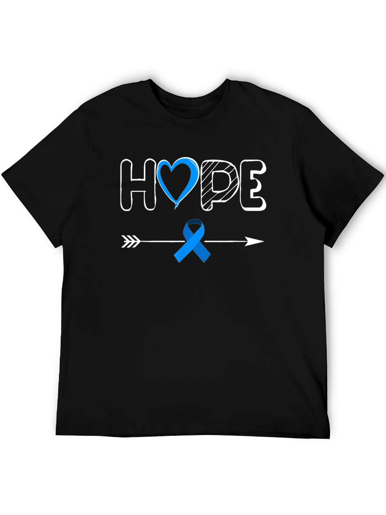 HOPE Awareness Tee - Mens Black T-Shirt