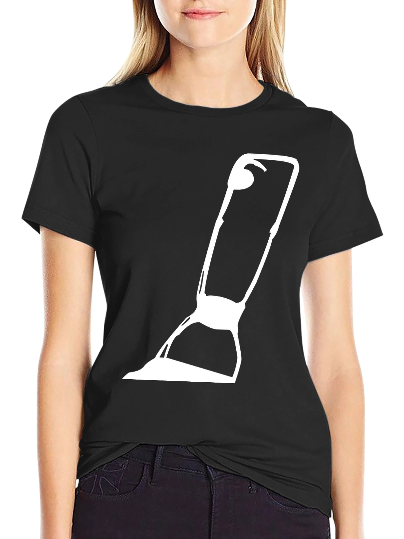 Modernist Squeegee Graphic Tee - Black