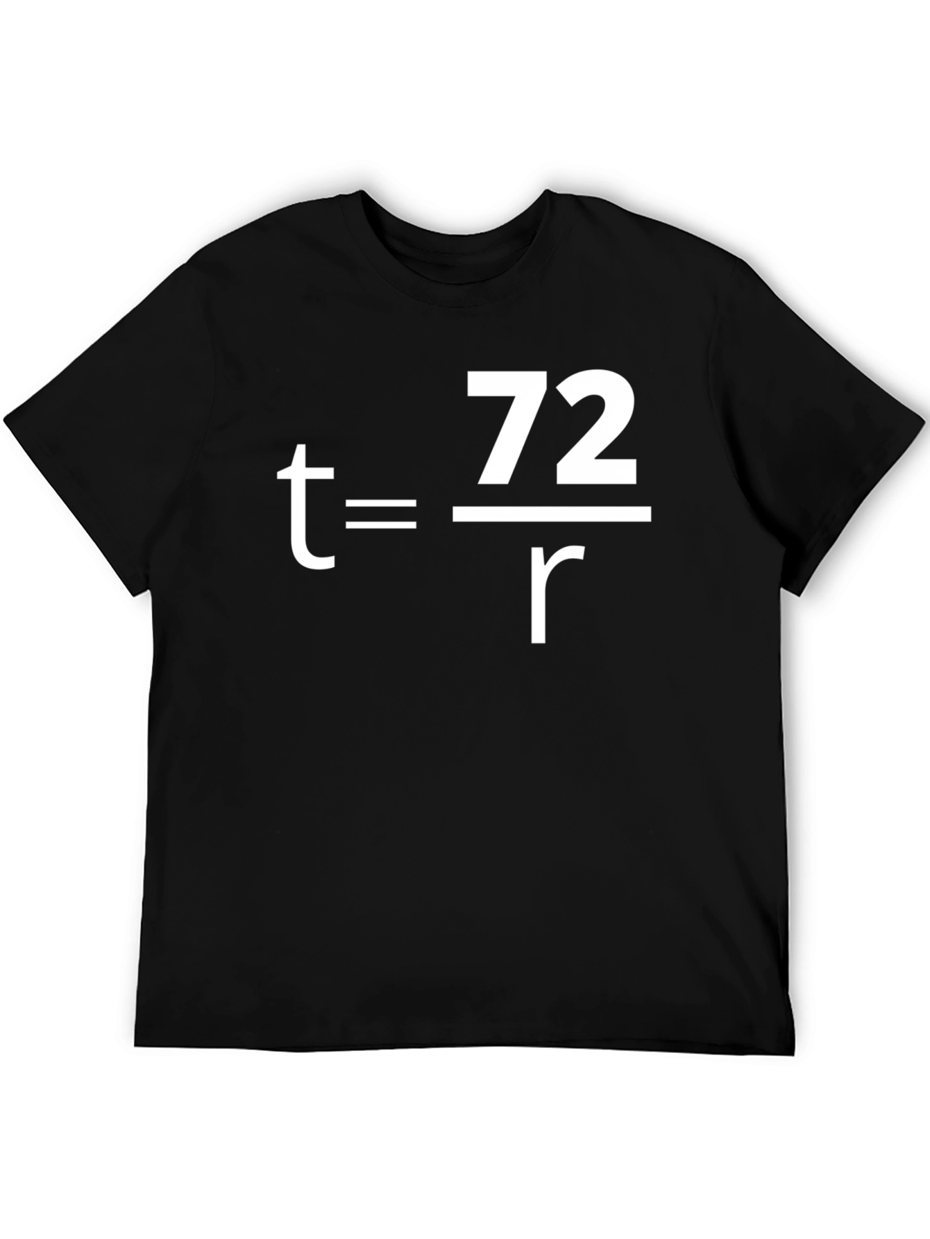 Rule of 72 T-Shirt - Finance & Investment Tee