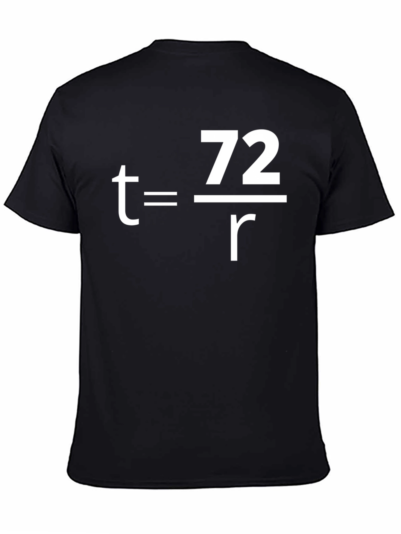 Rule of 72 T-Shirt - Finance & Investment Tee