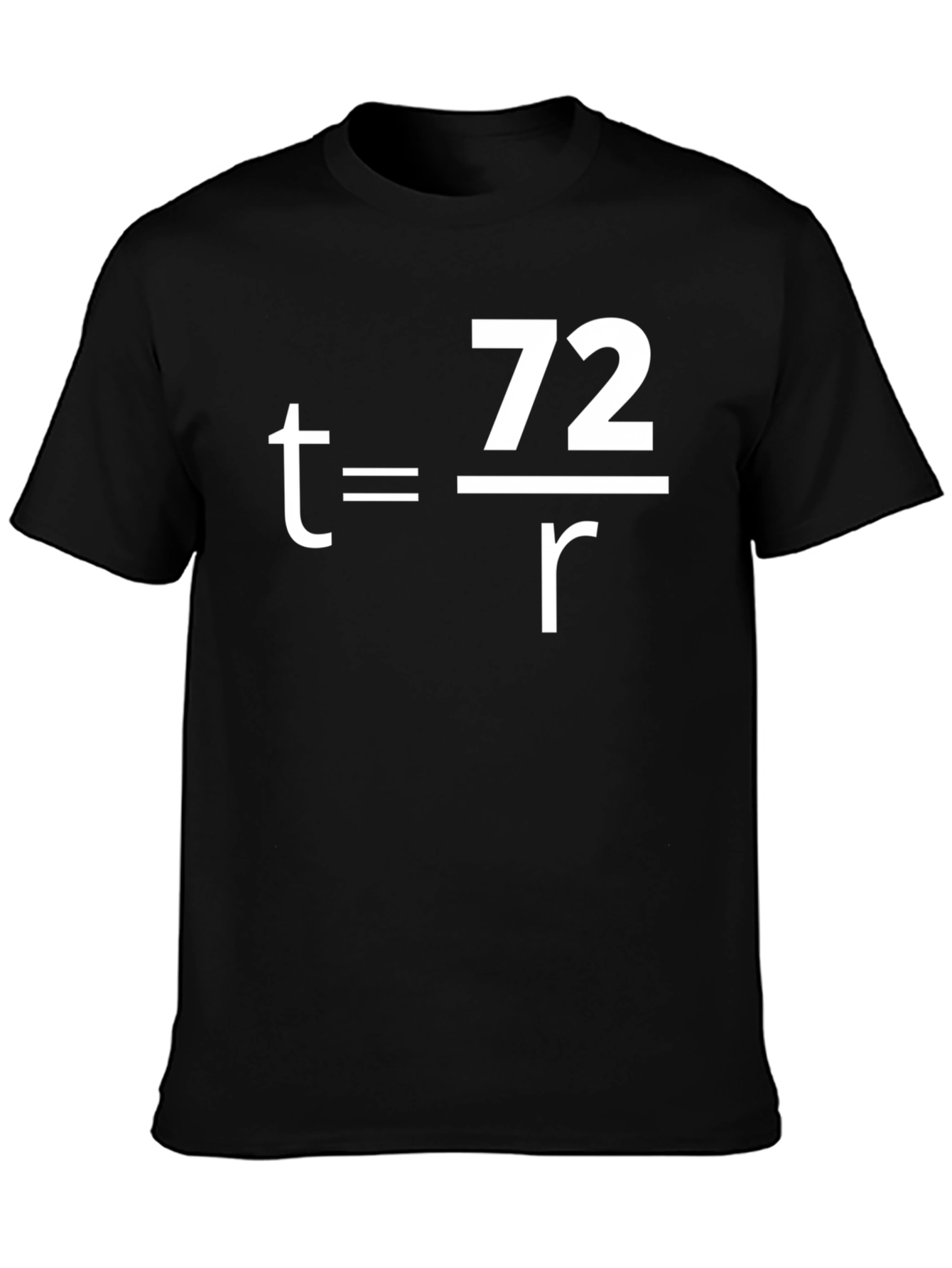 Rule of 72 T-Shirt - Finance & Investment Tee