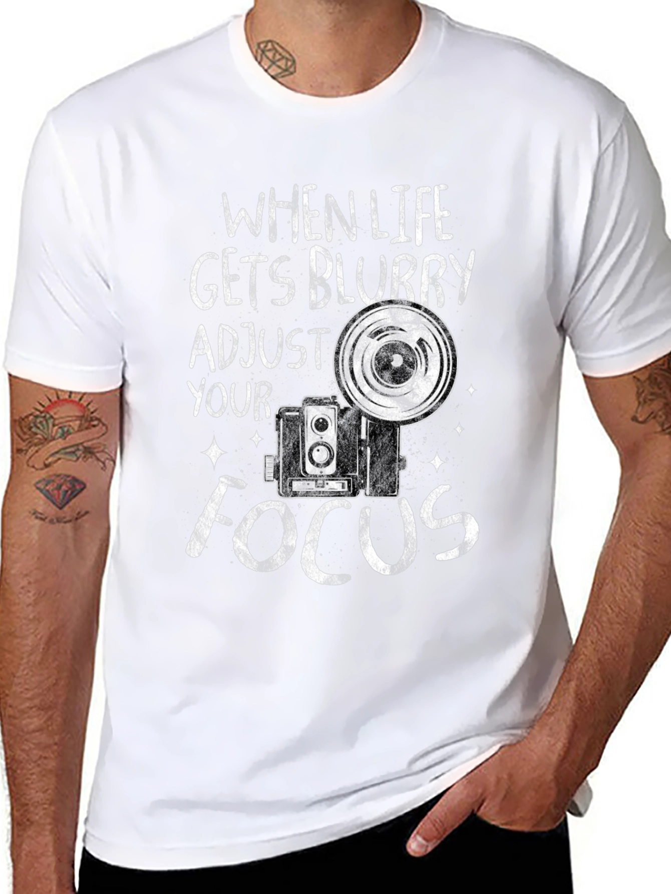 When Life Gets Blurry Adjust Your Focus T-Shirt